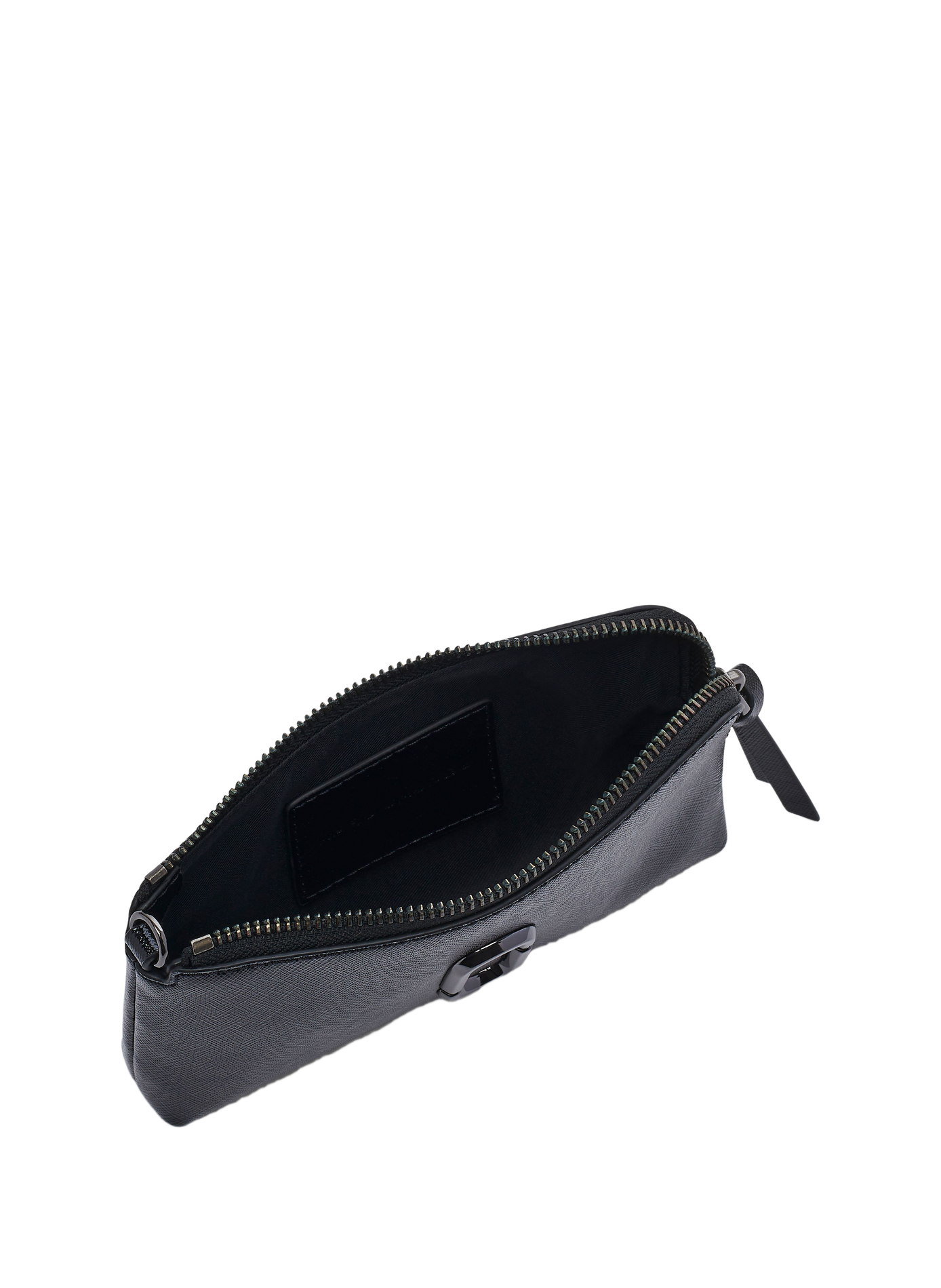 Die Snapshot Clutch aus Leder MARC JACOBS Schwarz