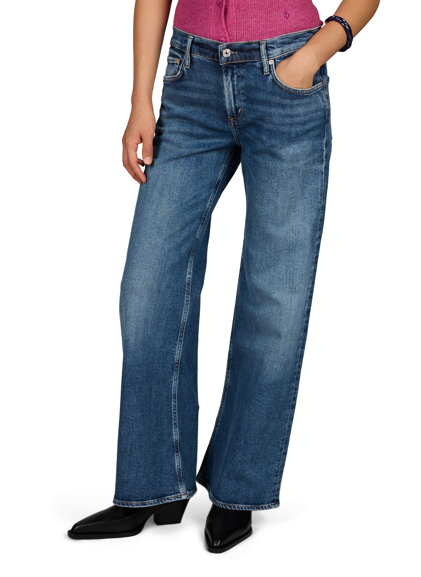 Jean Nora Hose im Denim-Stil CITIZENS OF HUMANITY Blau
