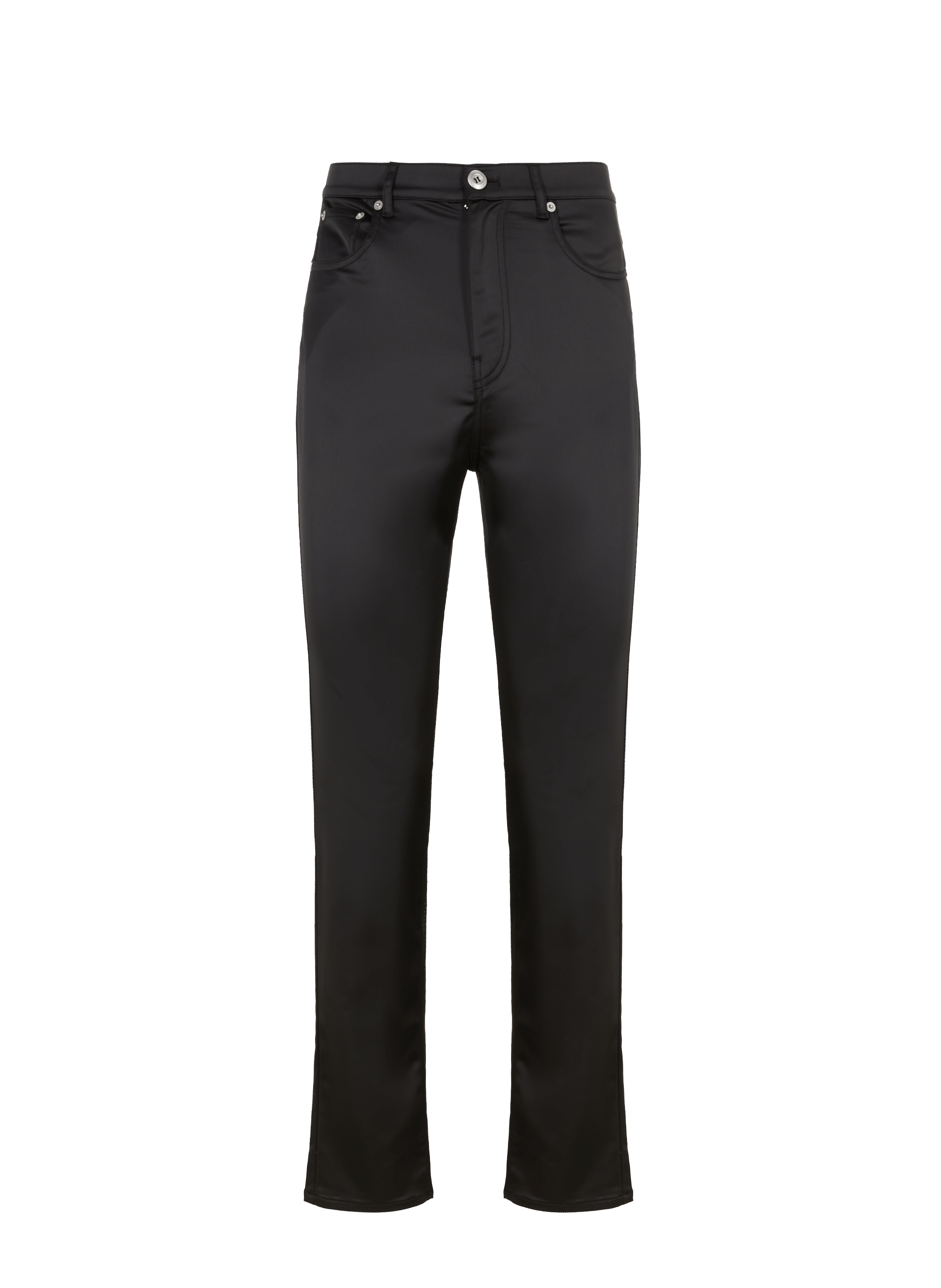 Pantalon droit satiné