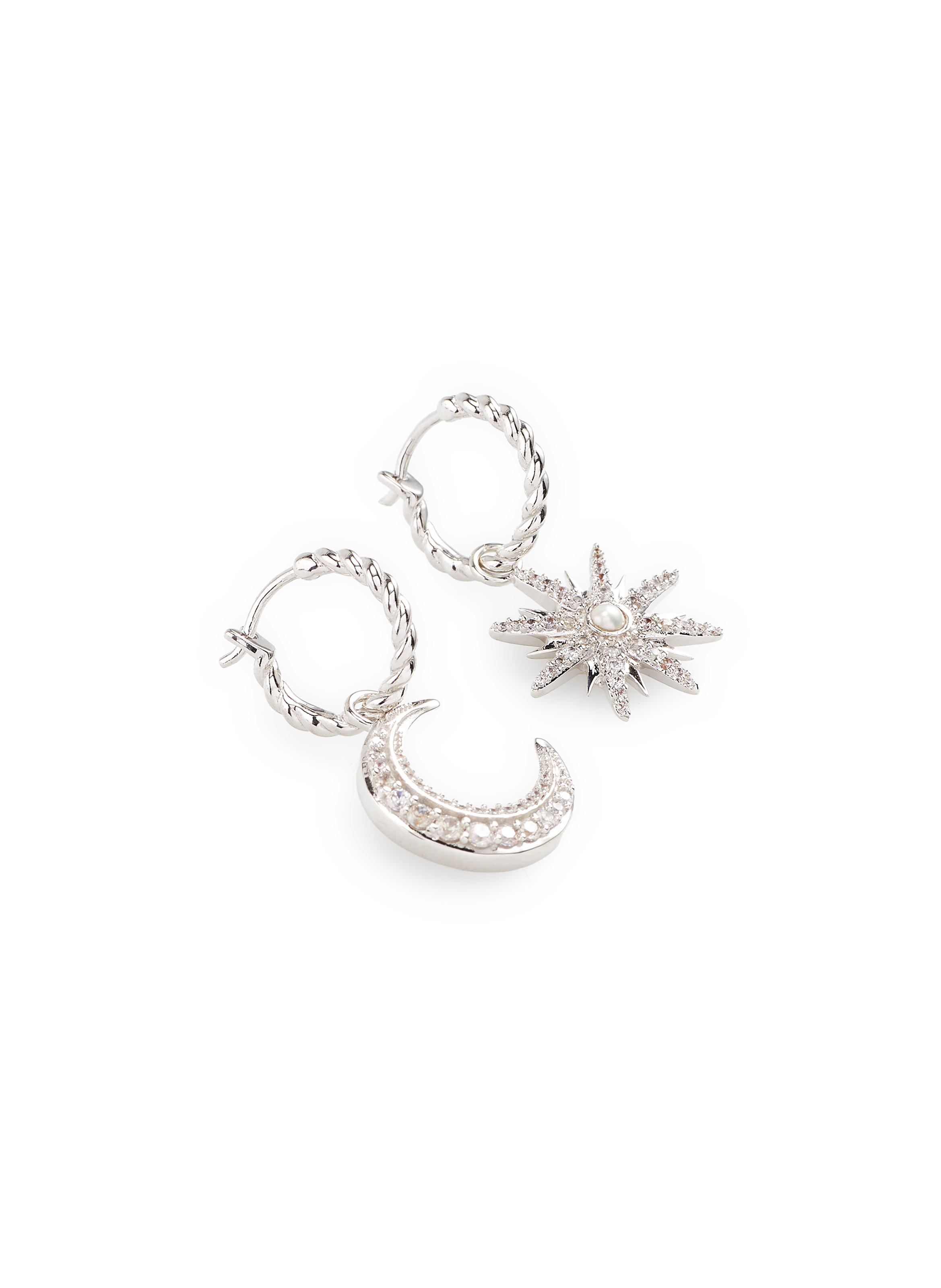 Boucles d'oreille en argent