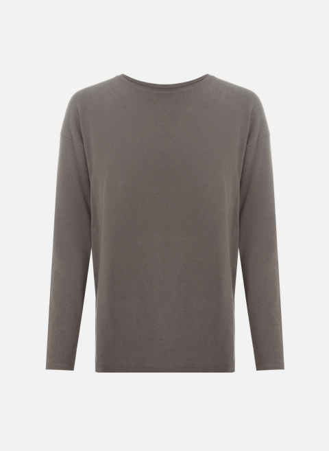 Gray cotton blend sweaterMUS & BOMBON 