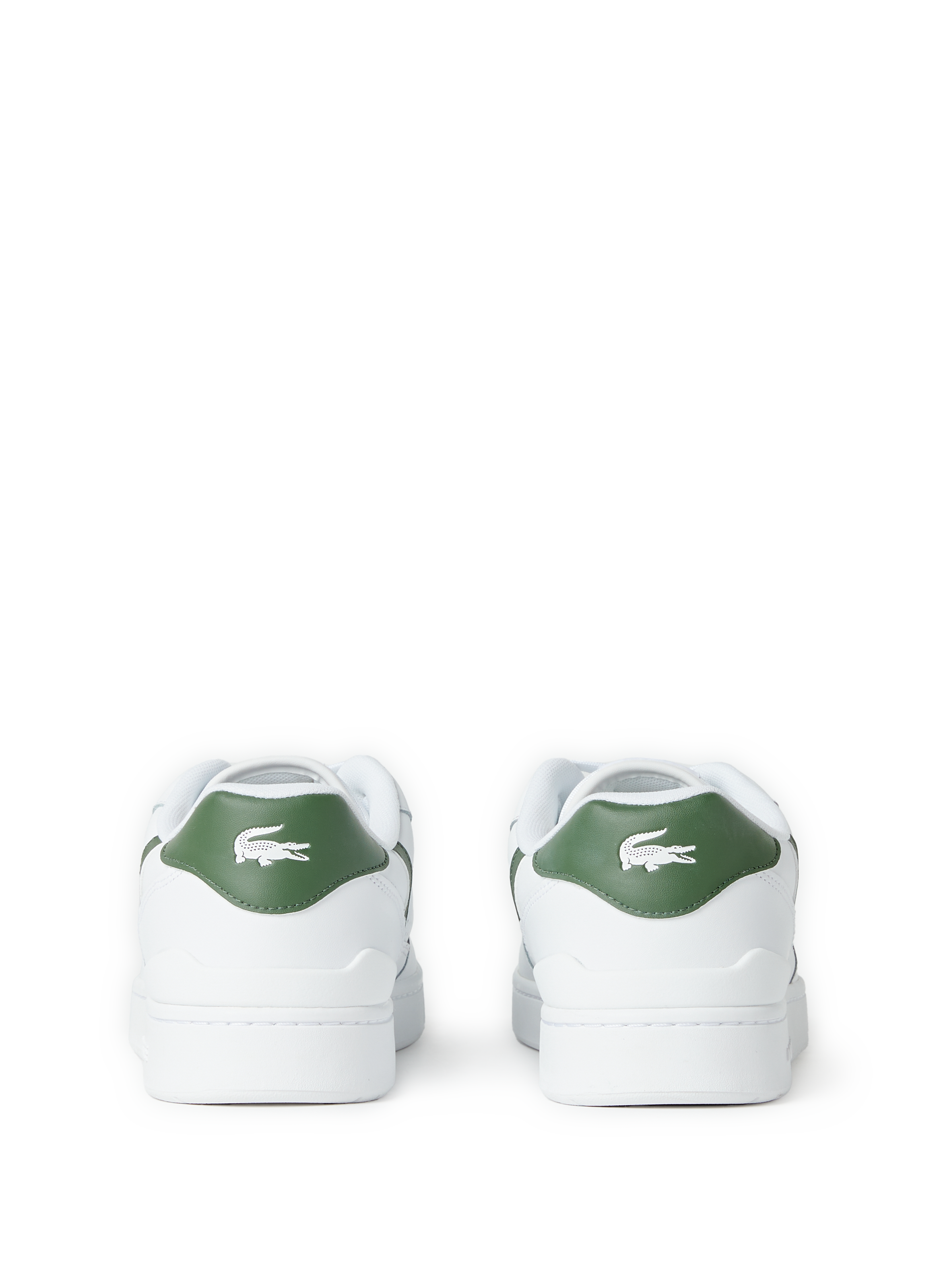 T-clip leather sneakers LACOSTE White