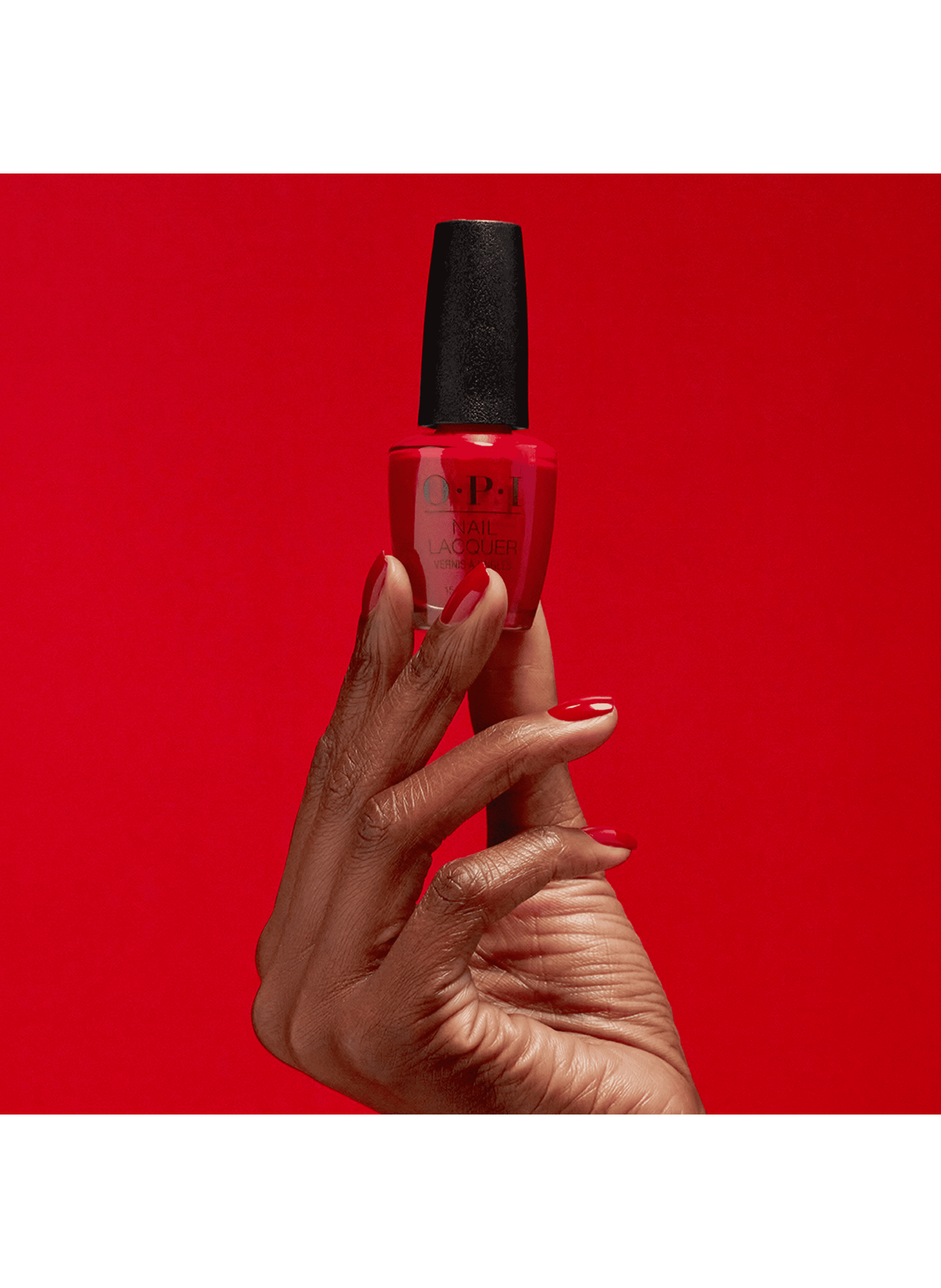 Nail Envy Big Apple Red - Strengthening Color Care OPI Rouge