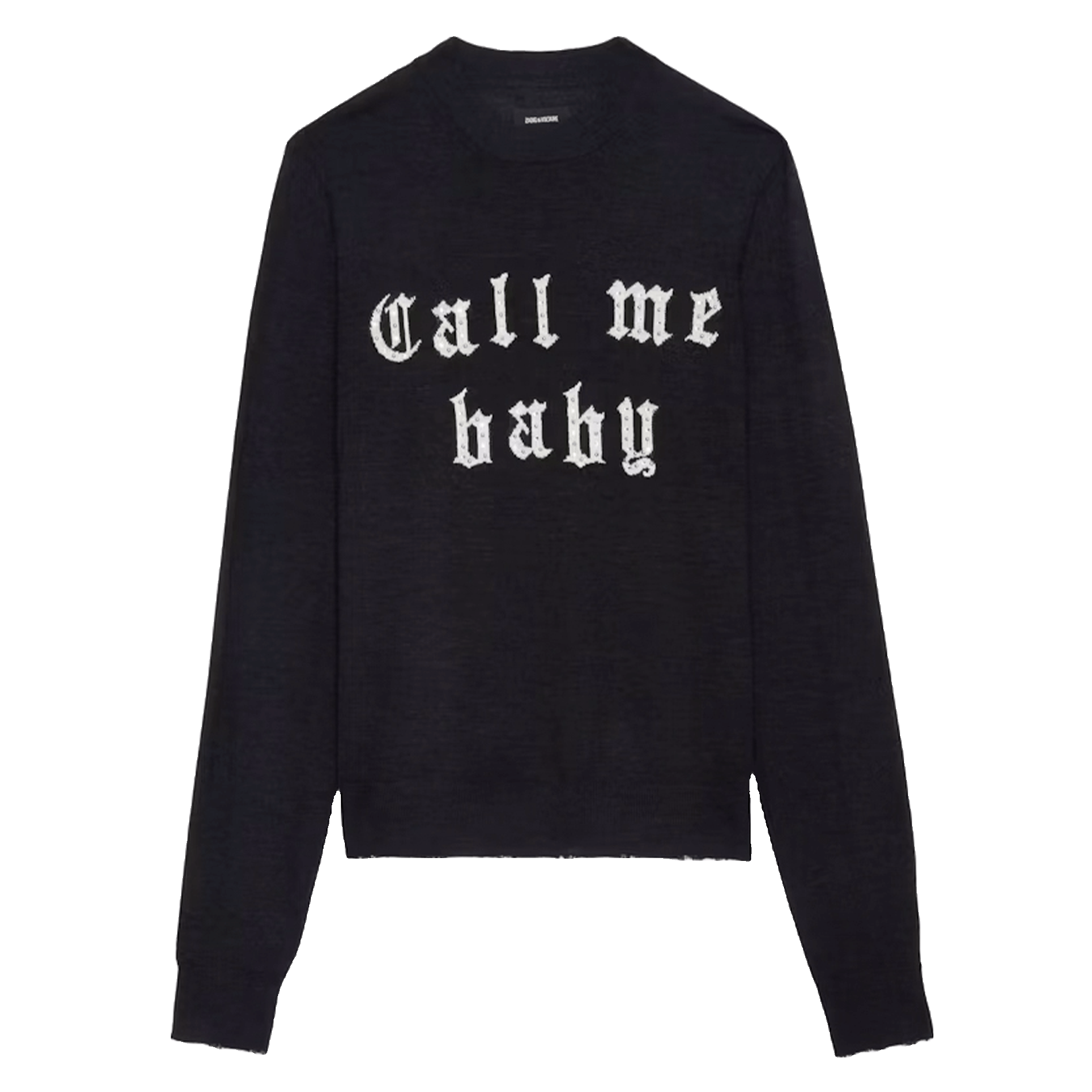 Pull droit en laine ivy ZADIG&VOLTAIRE Gris