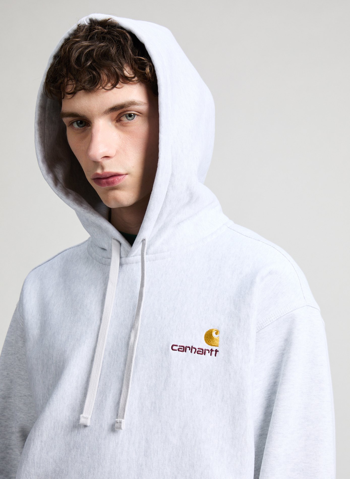 Cotton hoodie CARHARTT WIP Grey