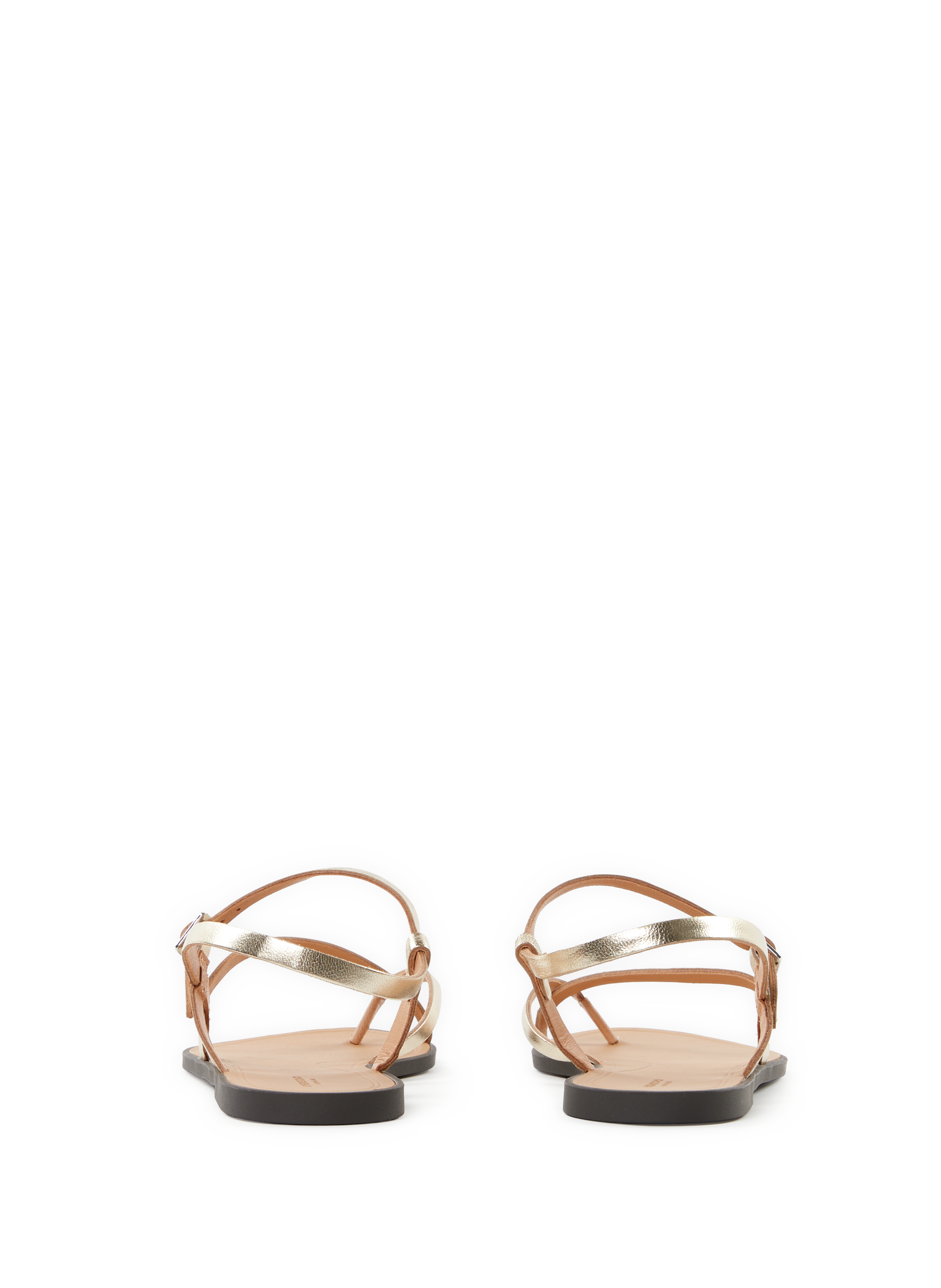 Calfskin leather slingback sandals VAGABOND SHOEMAKERS Golden