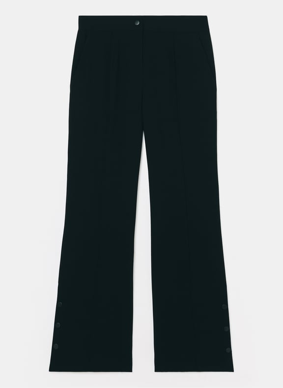 Pantalon noir ample - perrette Noir by ZAPA ZAPA Pantalon noir ample - perrette Noir