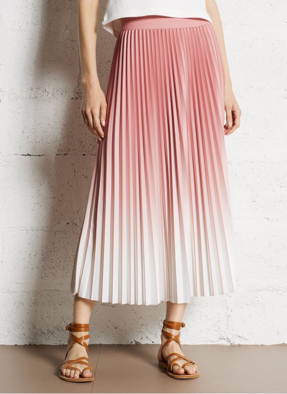 Jupe midi plissée darcy Rose by MAISON 123 MAISON 123 Jupe midi plissée darcy Rose
