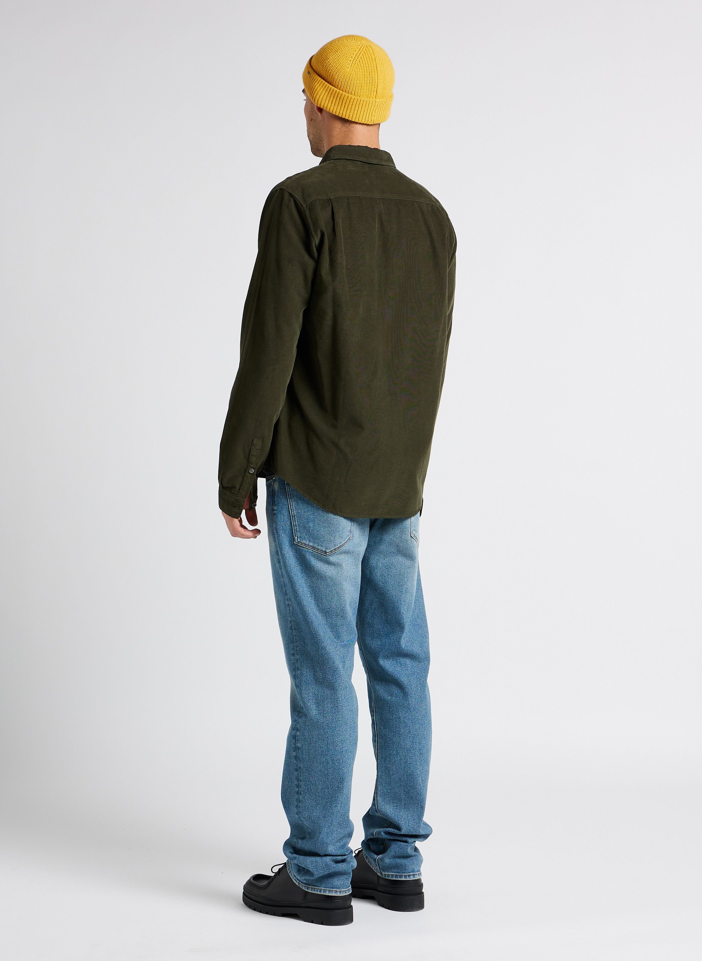 Tee-shirt col rond en coton Gris