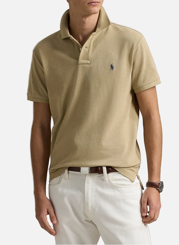 Polo en coton Kaki by POLO RALPH LAUREN POLO RALPH LAUREN Polo en coton Kaki