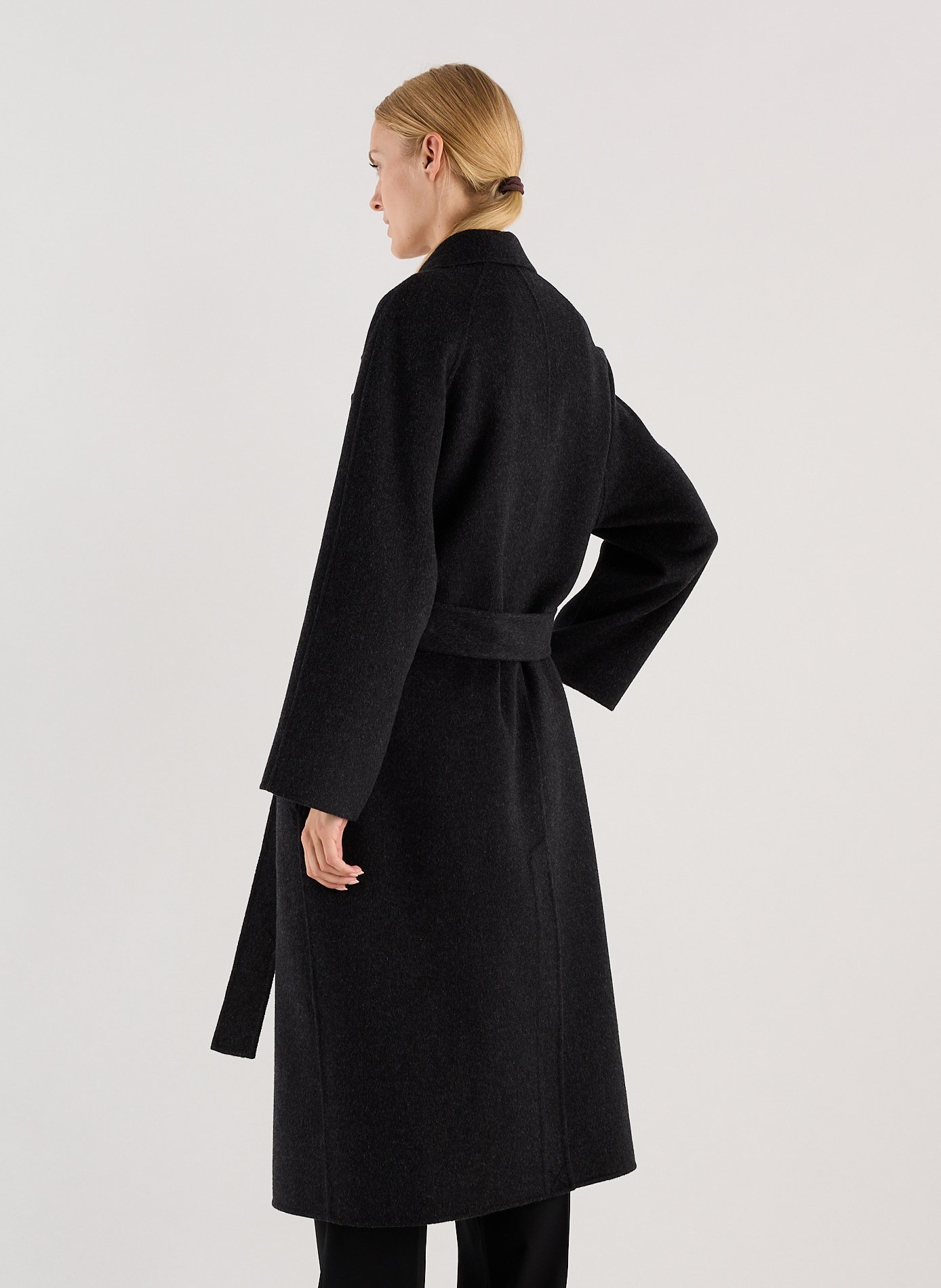 Manteau Warmor en laine mélangée SAISON 1865 Gris