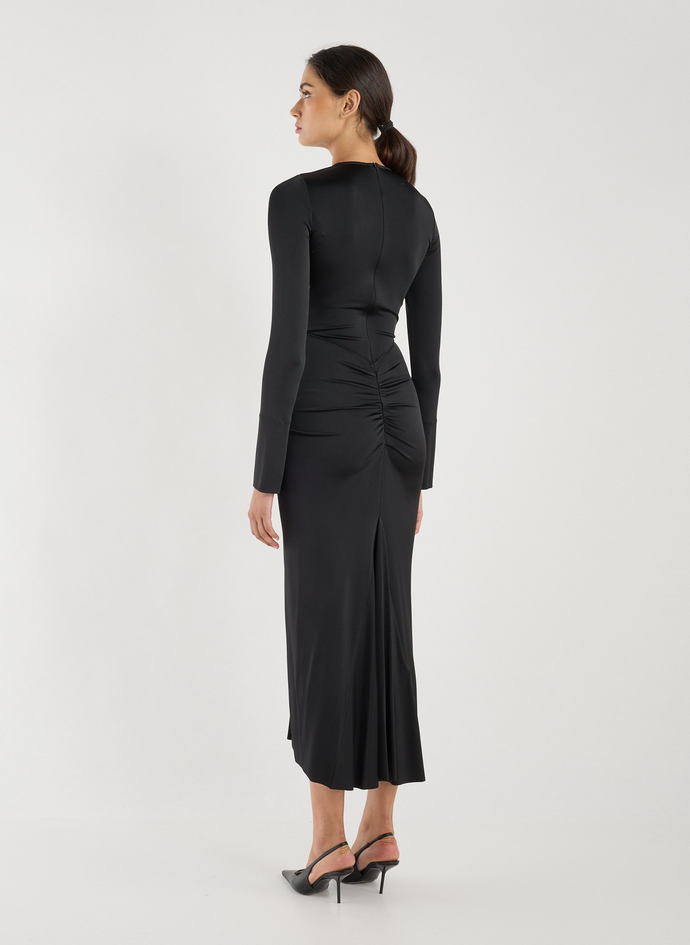 Long bodycon dress VICTORIA BECKHAM Black