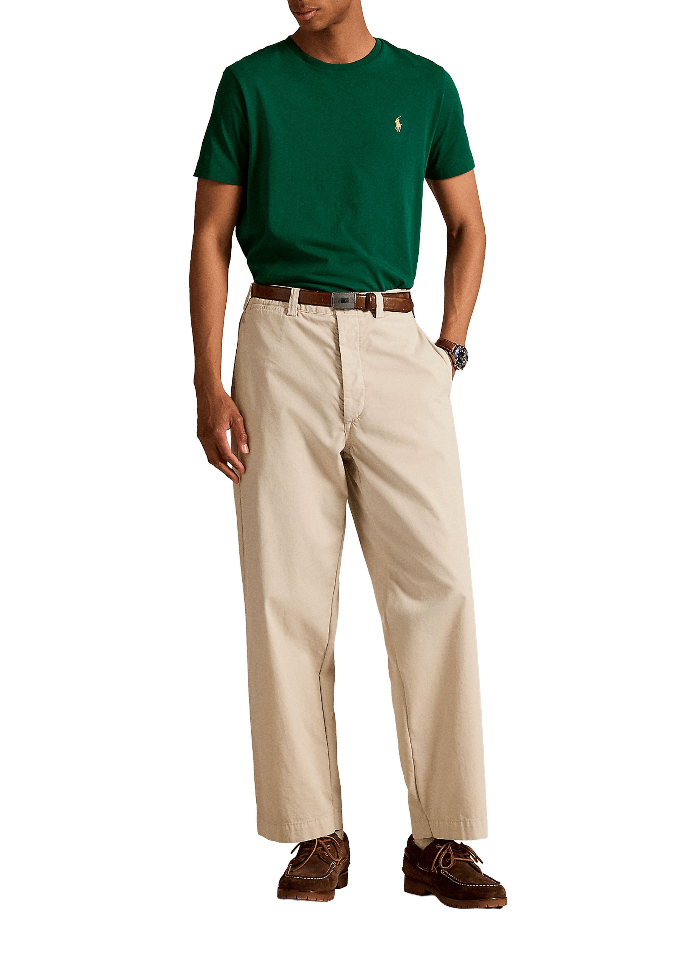 T-shirt en coton POLO RALPH LAUREN Vert