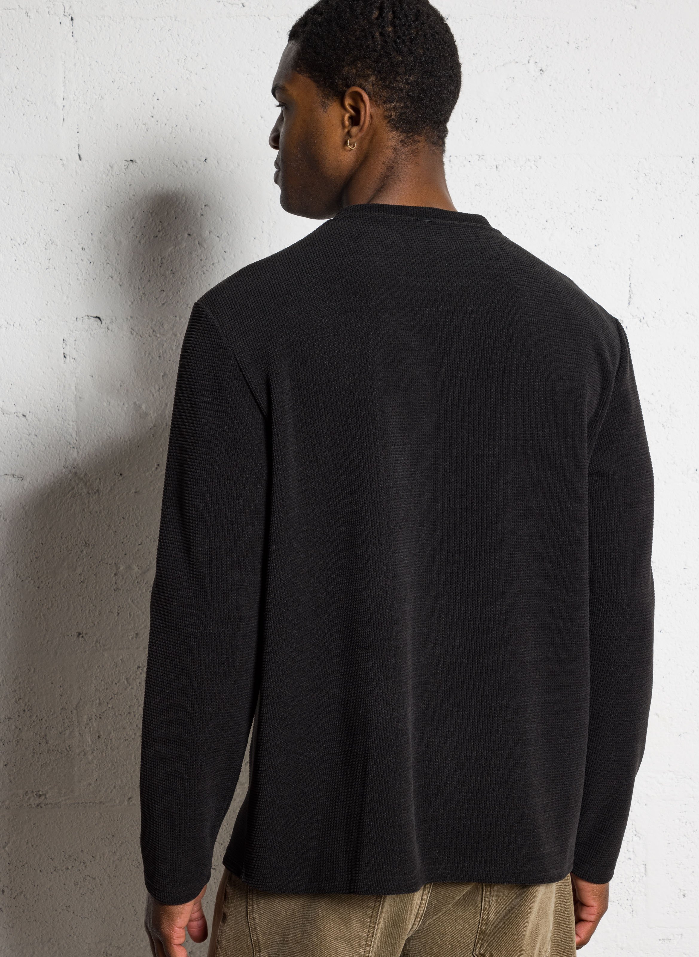 Tee-shirt col rond IKKS Noir