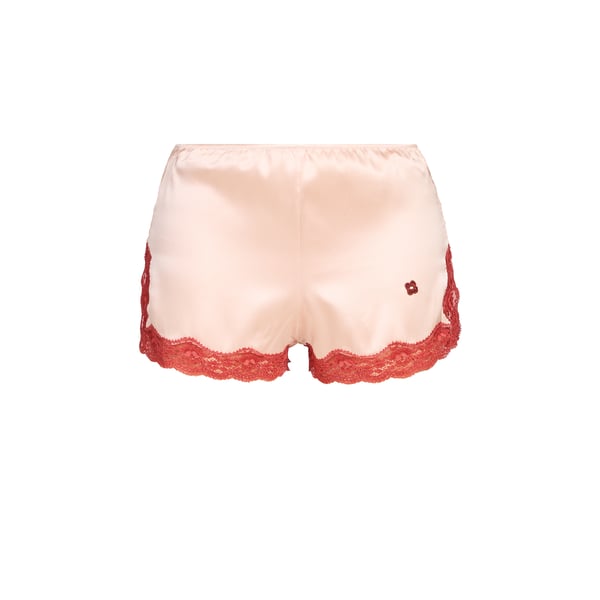 Short court à dentelle en soie Short court à dentelle en soie