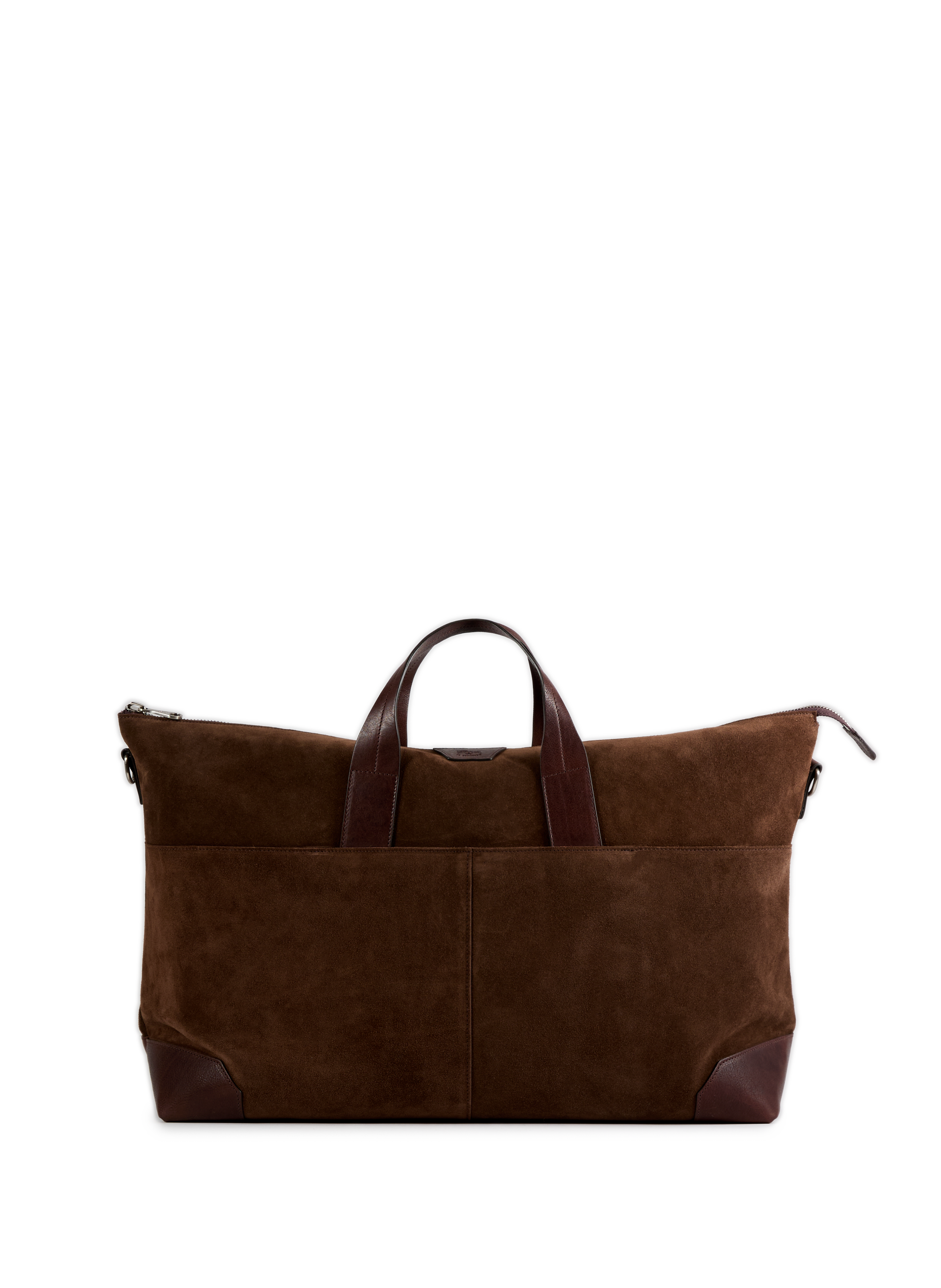 IL BISONTE Sac de voyage en cuir Marron