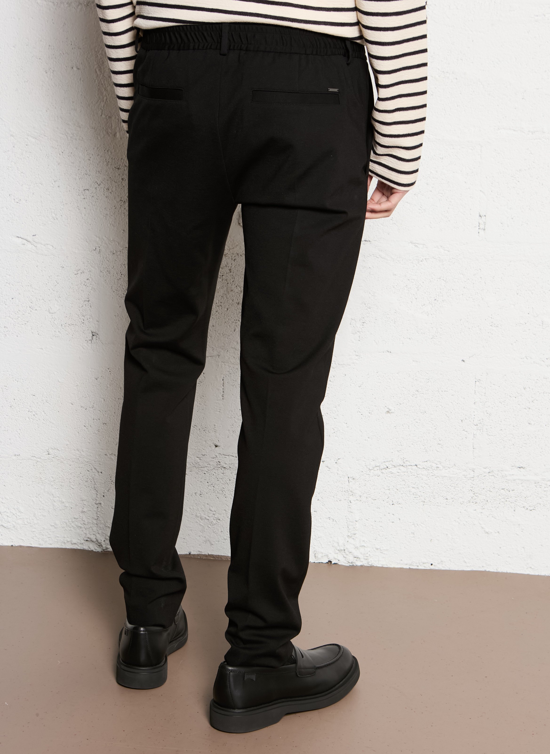 Pantalon de tailleur slim IKKS Noir