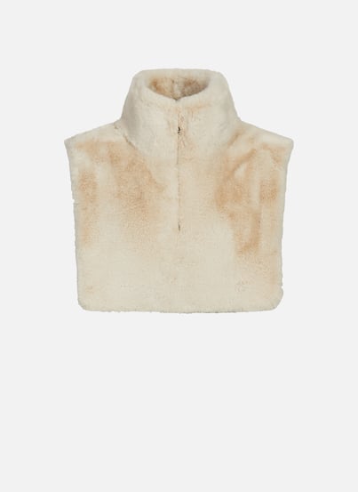 Veste courte sans manches en fourrure APPARIS Veste courte sans manches en fourrure APPARIS