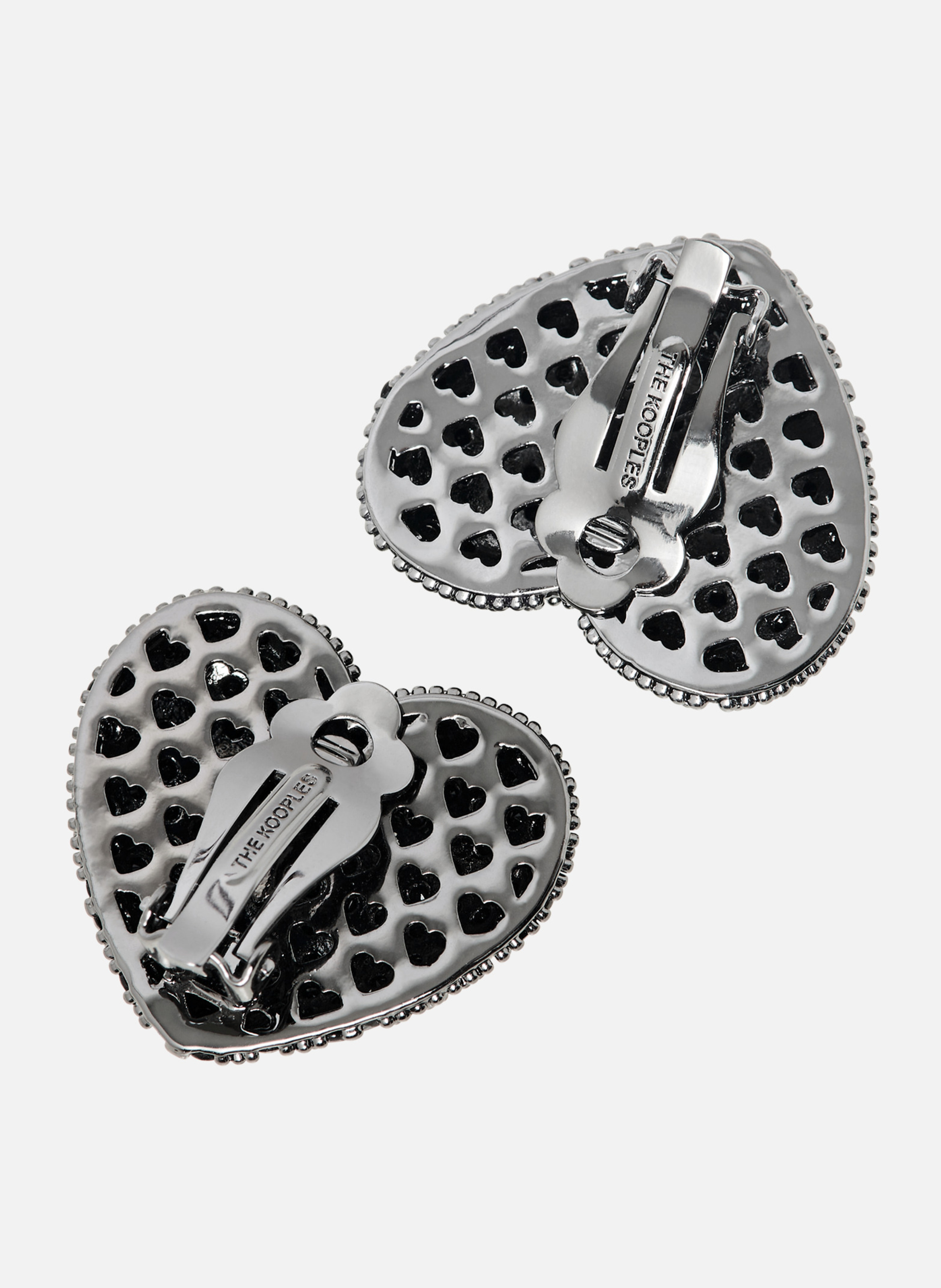 Boucles d'oreilles à clip THE KOOPLES Noir