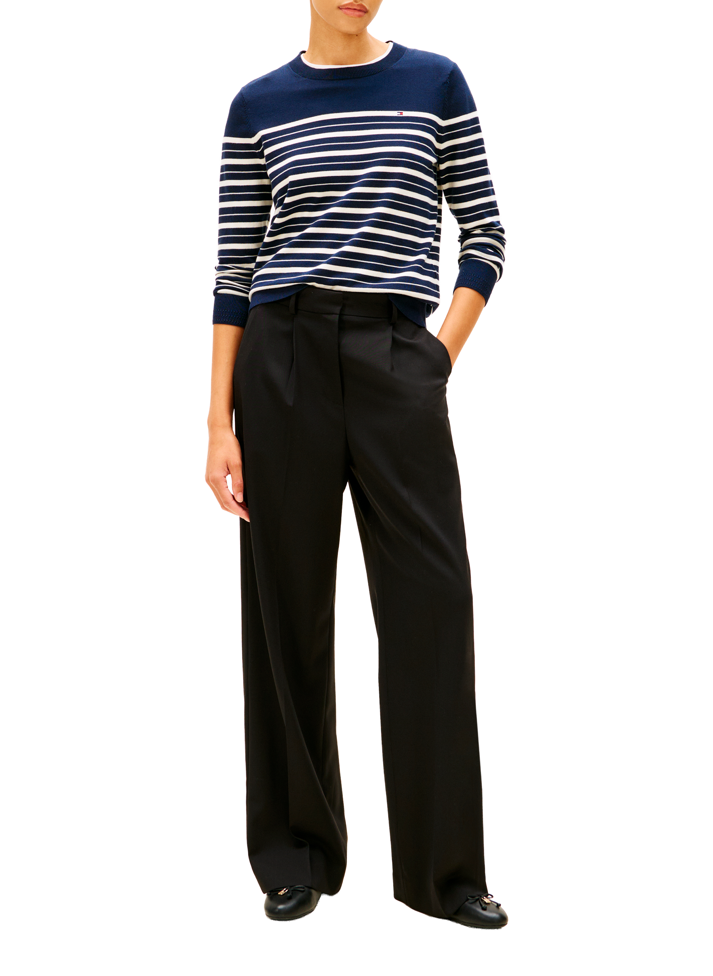 Pull à col ras-du-cou TOMMY HILFIGER Multicolore