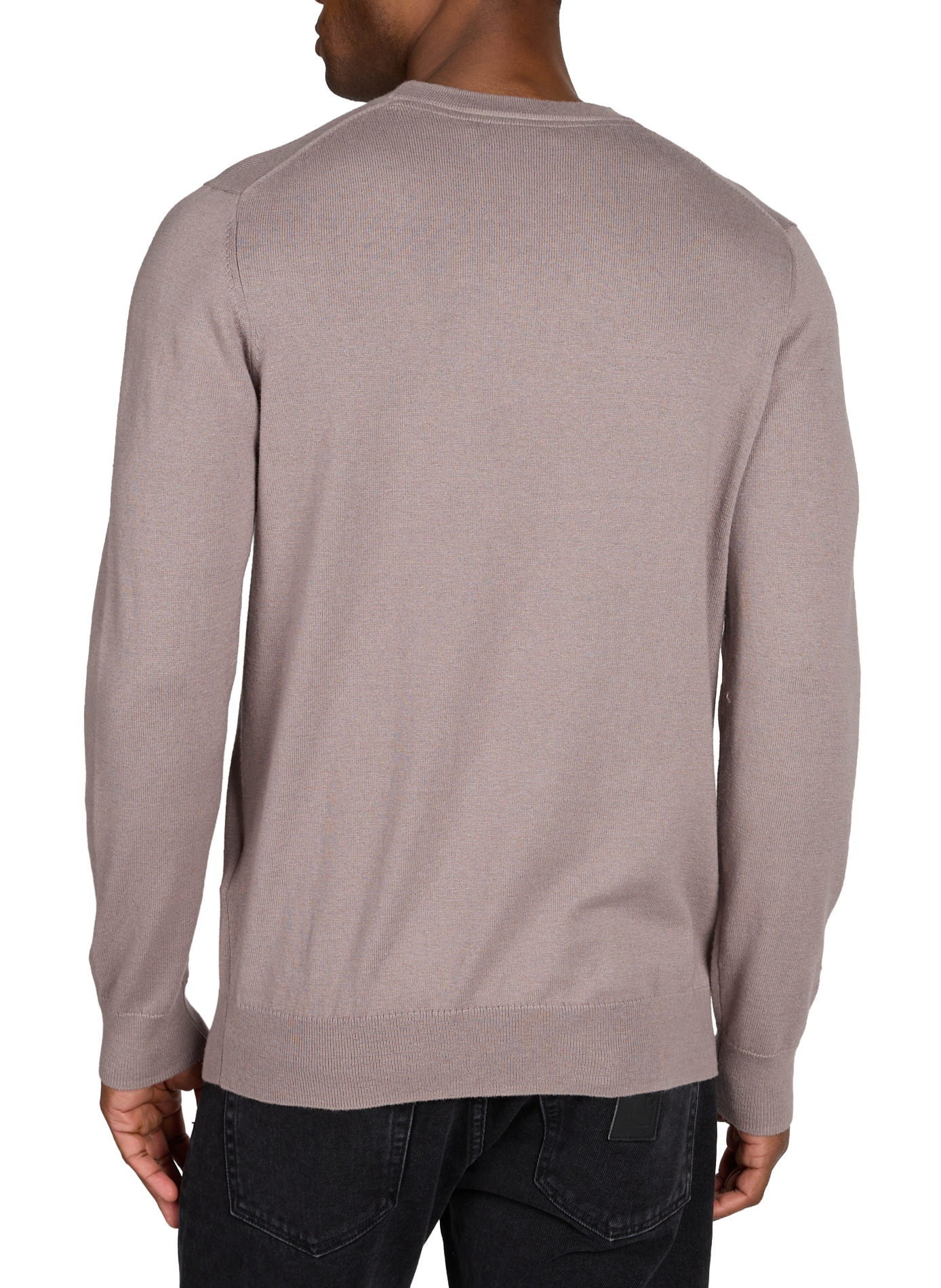 Pull en coton et laine mélangée LYLE & SCOTT Gris