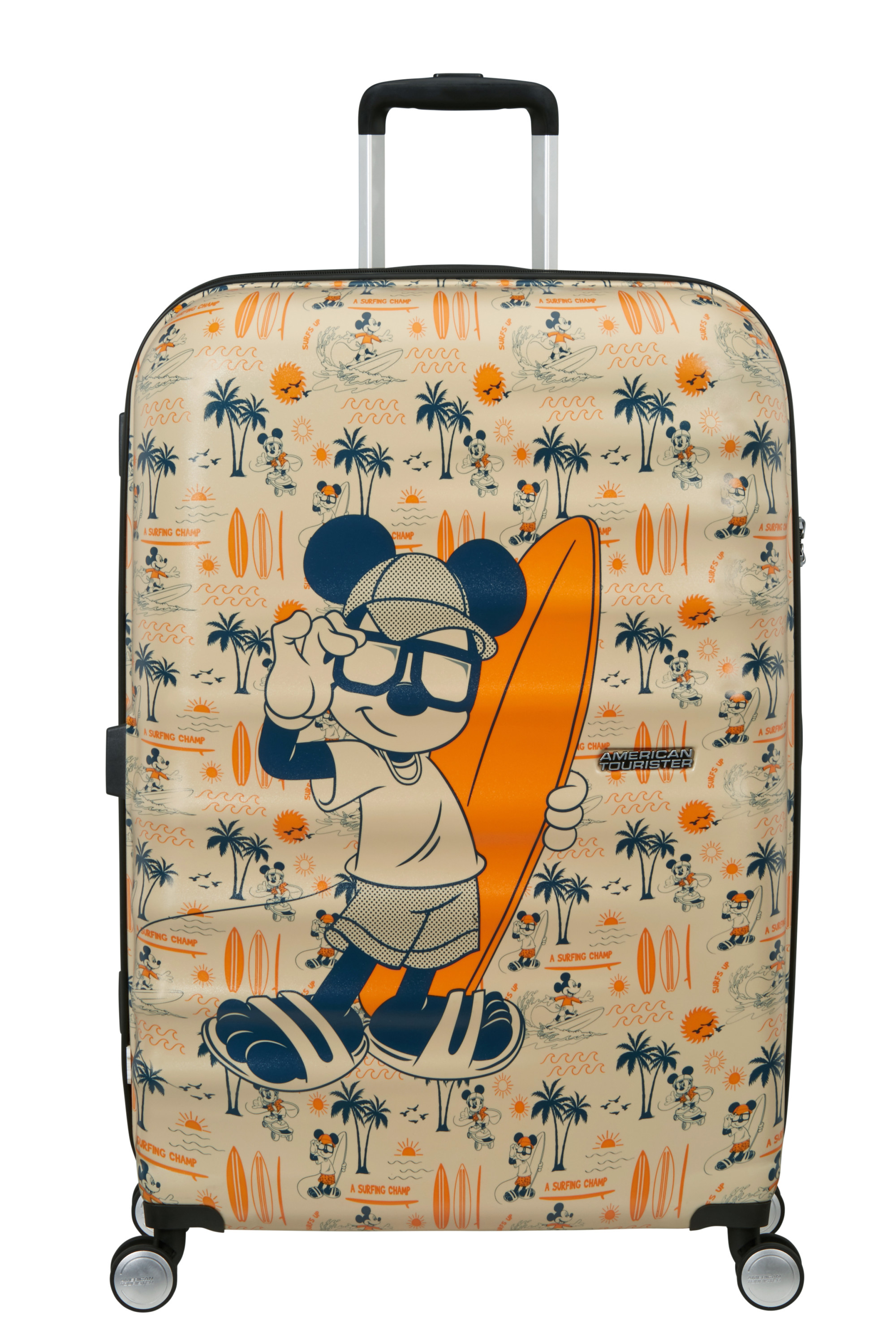 Wavebreaker disney valise 4 roues taille l AMERICAN TOURISTER Multicolore