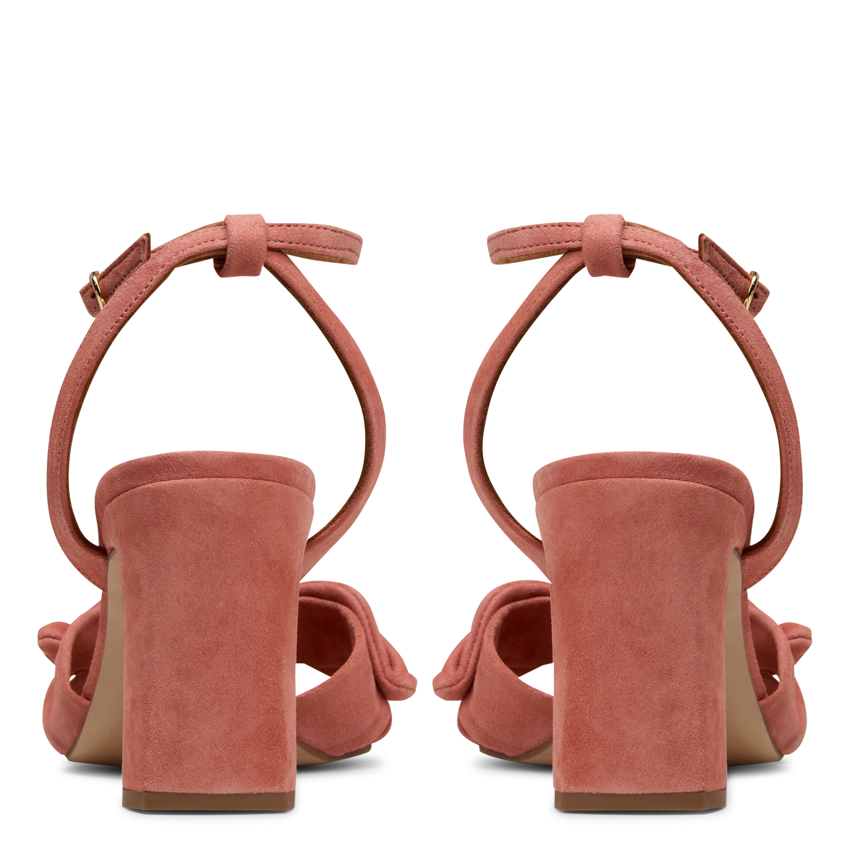 Sandales à talons en cuir sweet MAISON 123 Rose