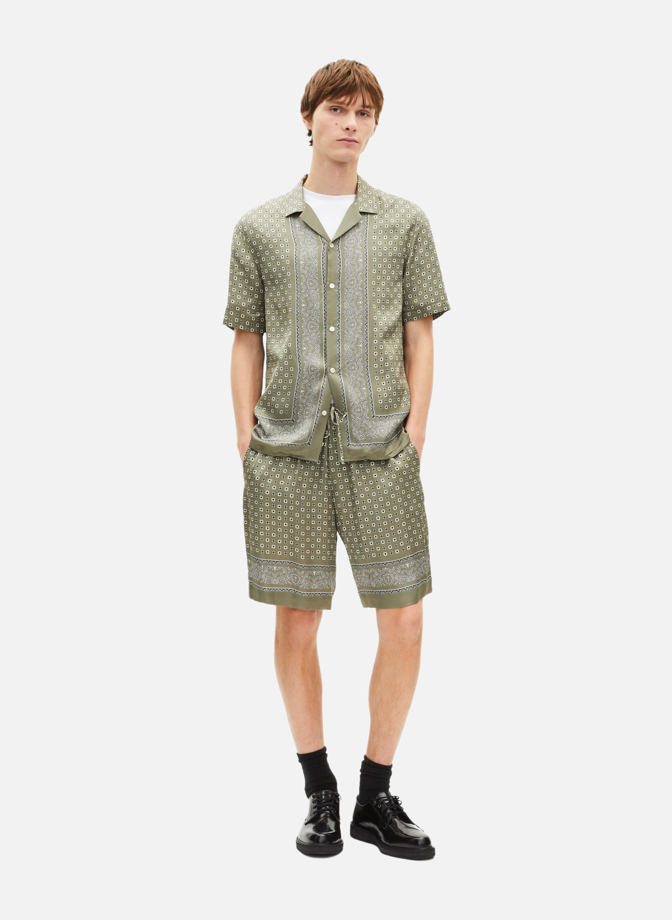 Short imprimé bandana THE KOOPLES Vert