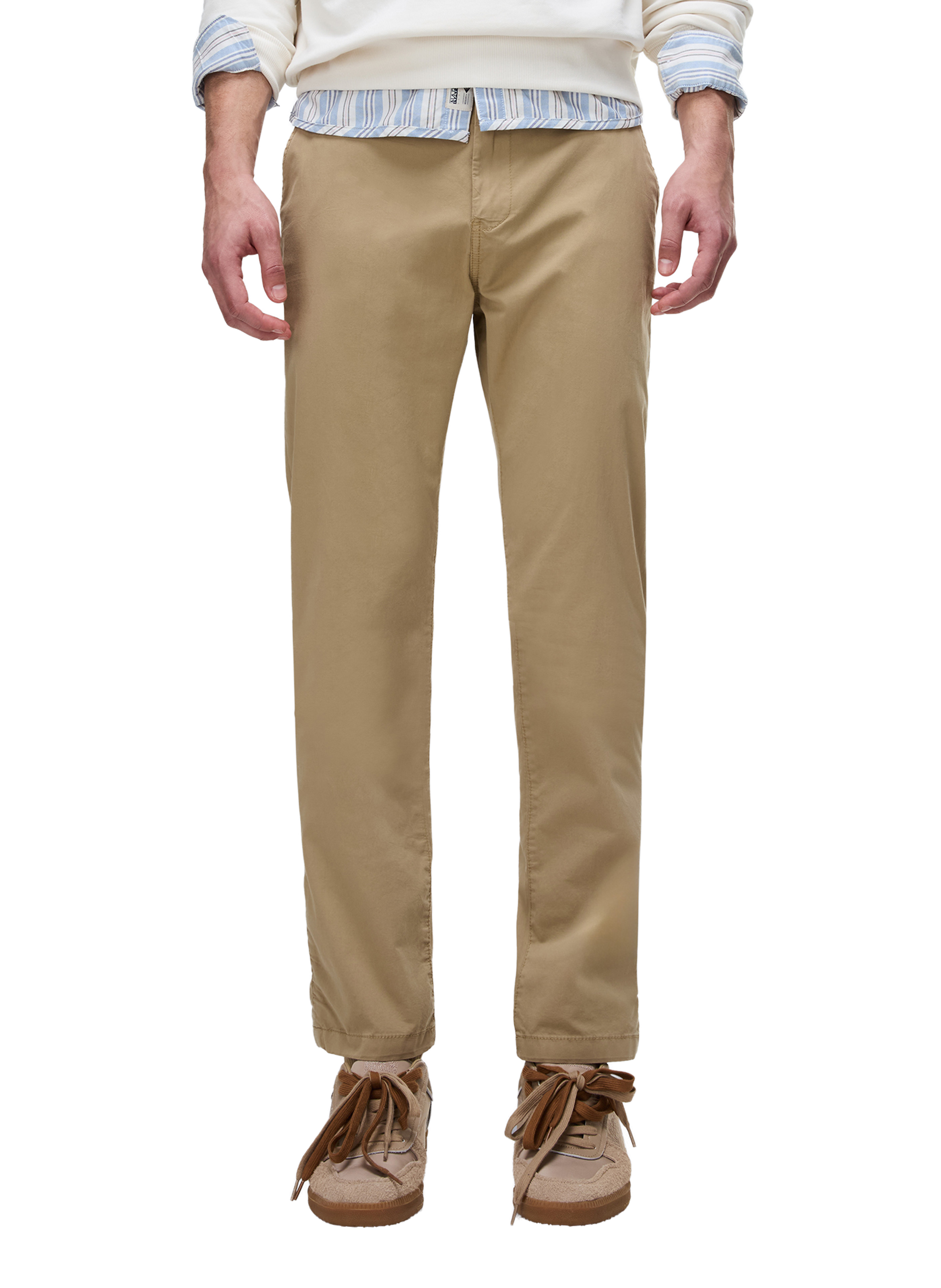 Pantalon en coton NAPAPIJRI Beige
