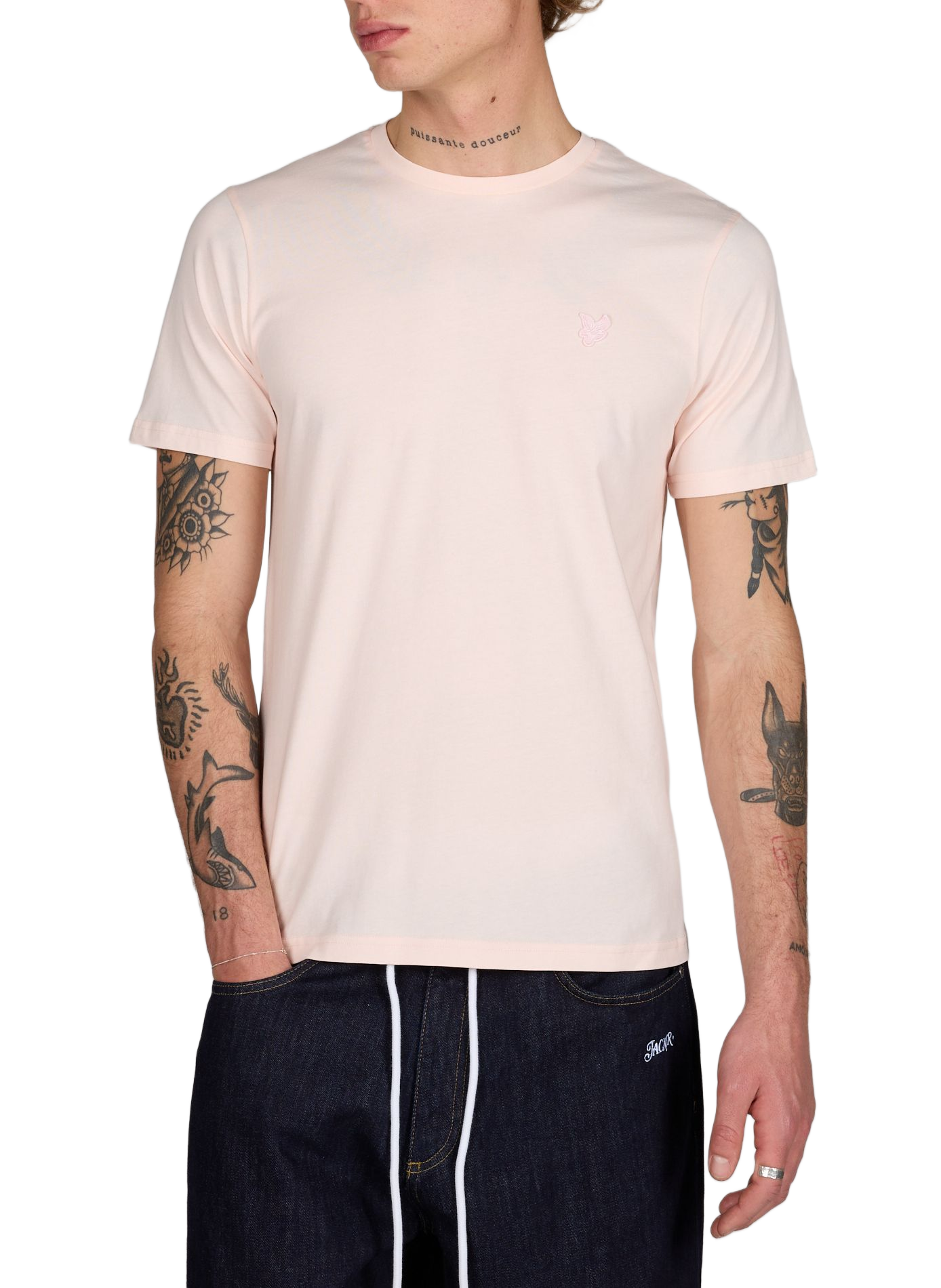 Logo T-shirt LYLE & SCOTT Pink