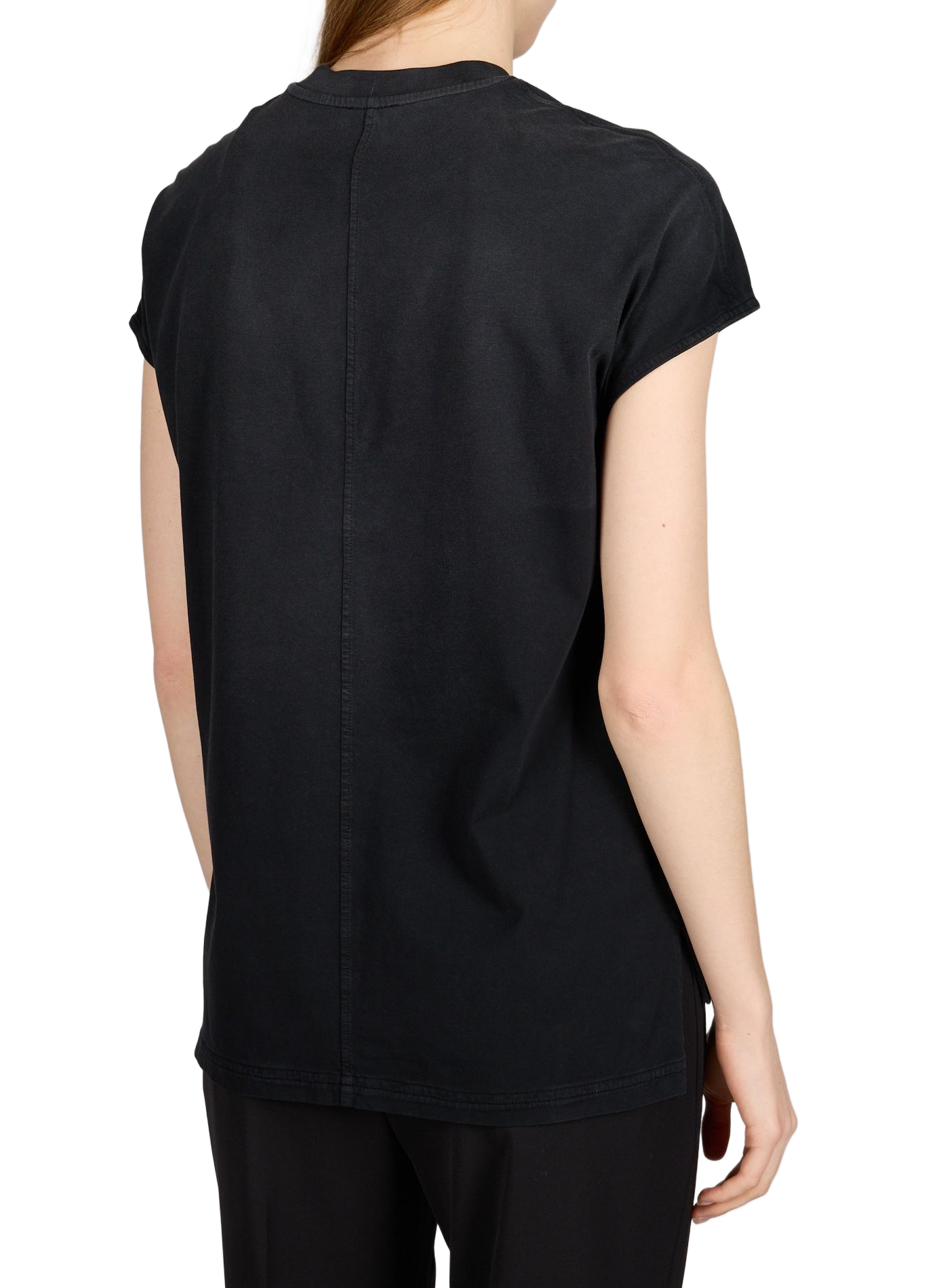 T-shirt en coton COURRÈGES Noir