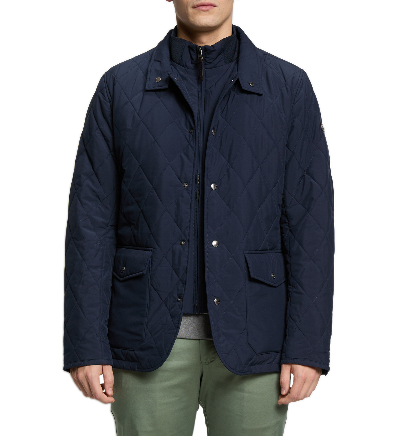 Padded gilet HACKETT Blue