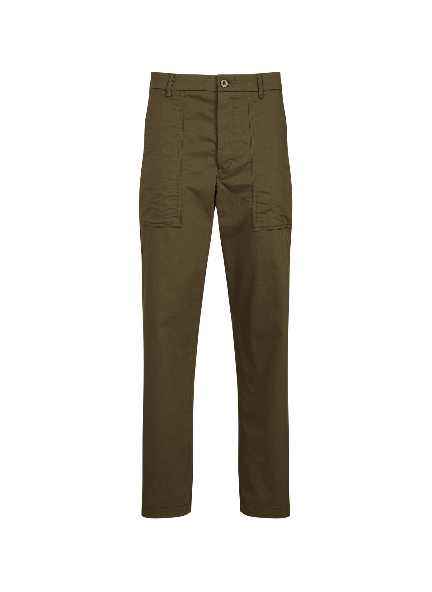 Straight-cut cotton-blend jeans REPLAY Green