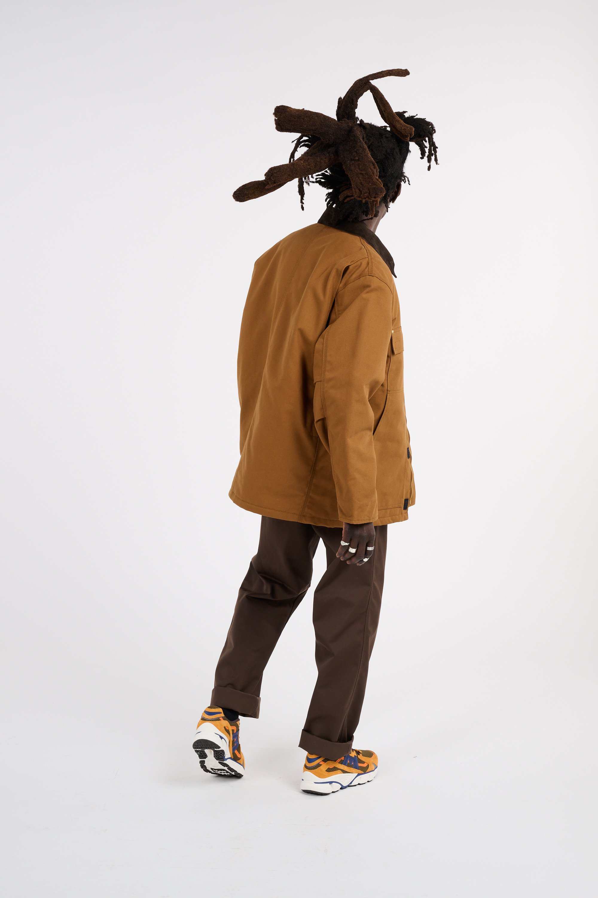Veste og arctic coat CARHARTT WIP Marron