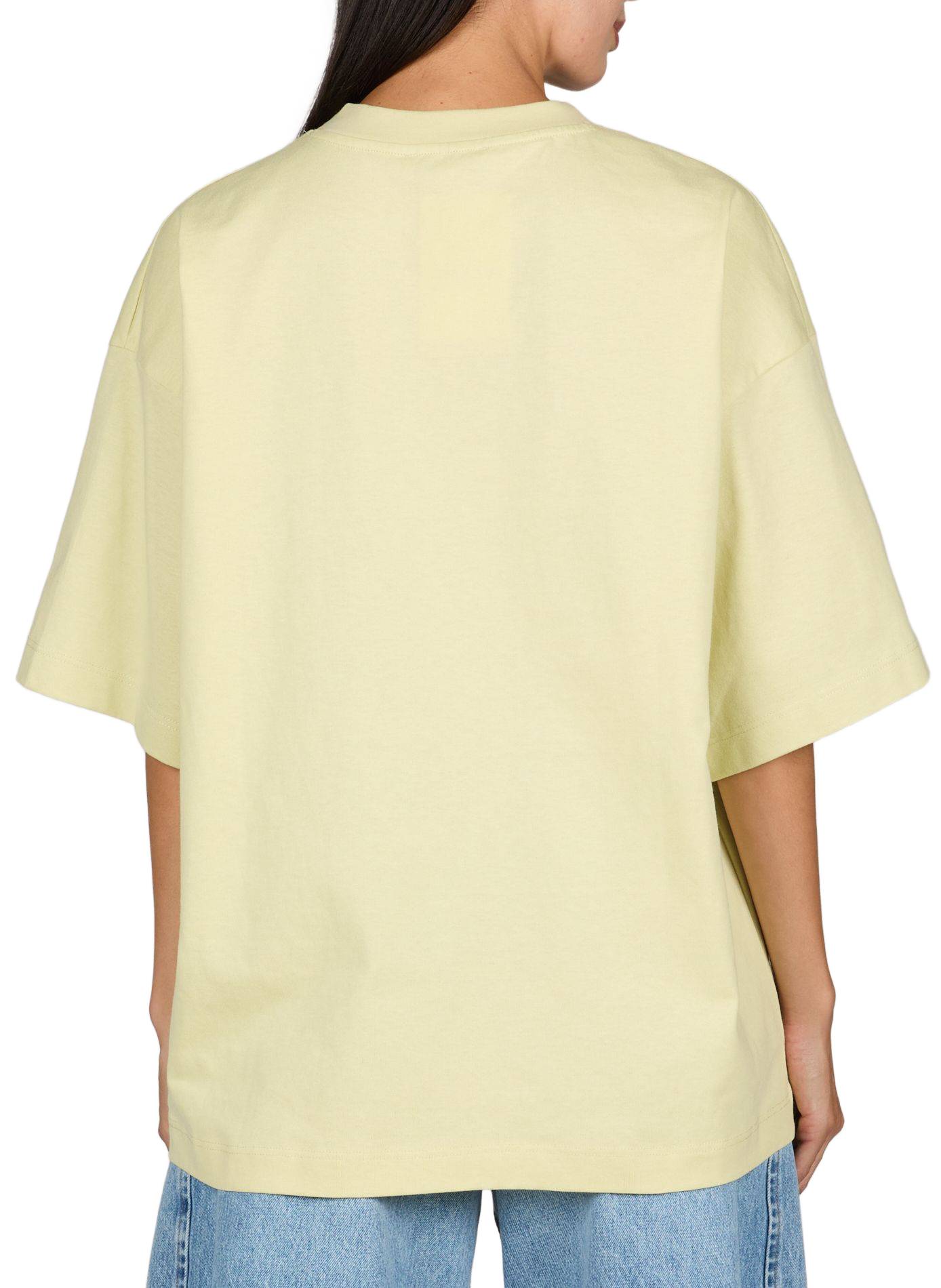 Tee-shirt droit sérigraphié TOPSHOP Vert