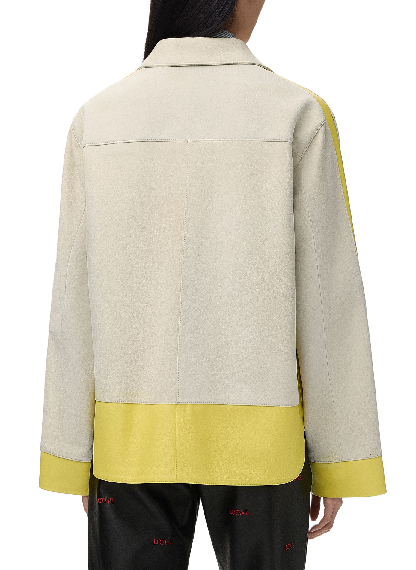Suede Lamb Revers Jacket LOEWE Grey