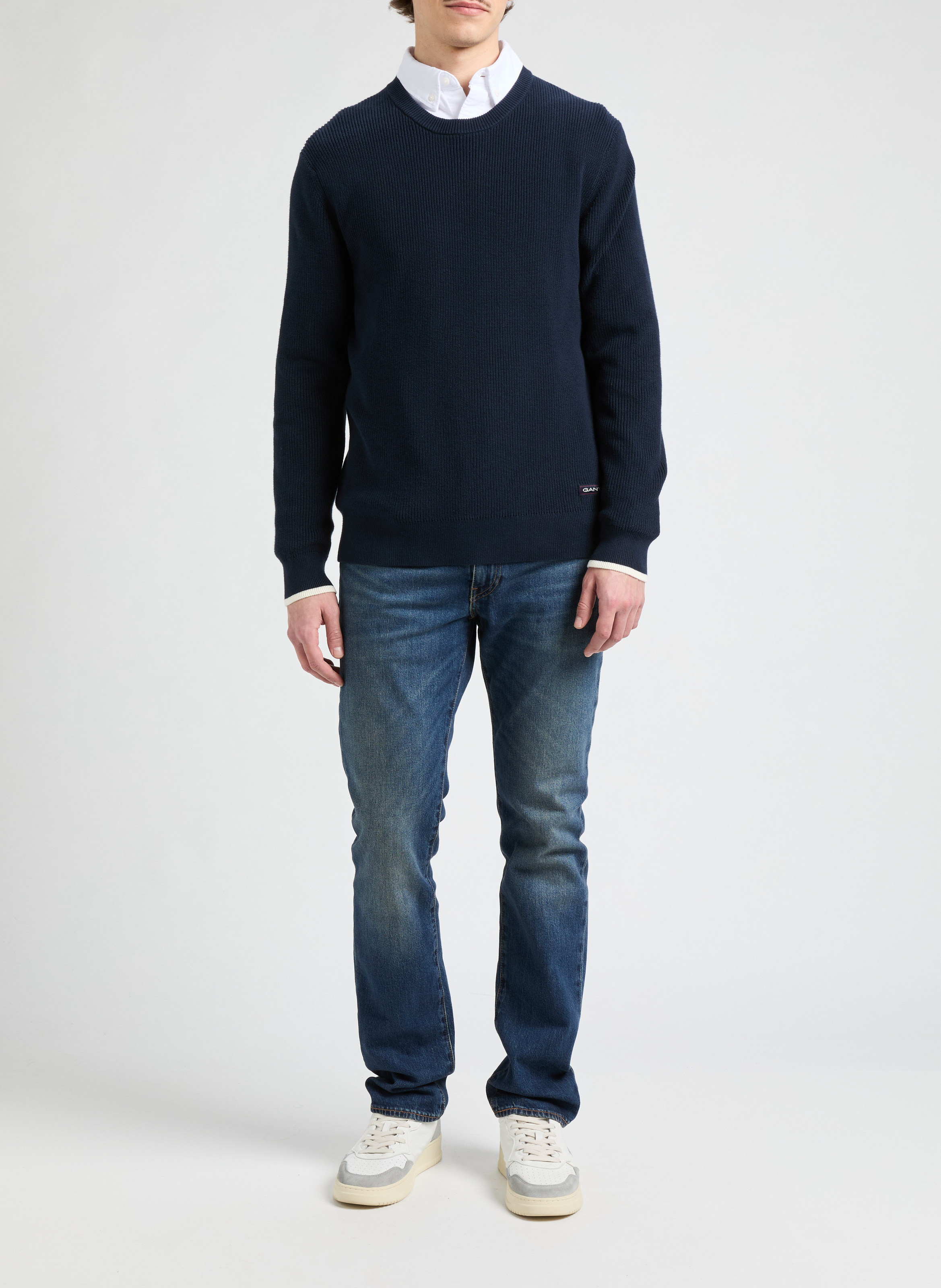 Chemise denim en coton  LEVI'S Blanc