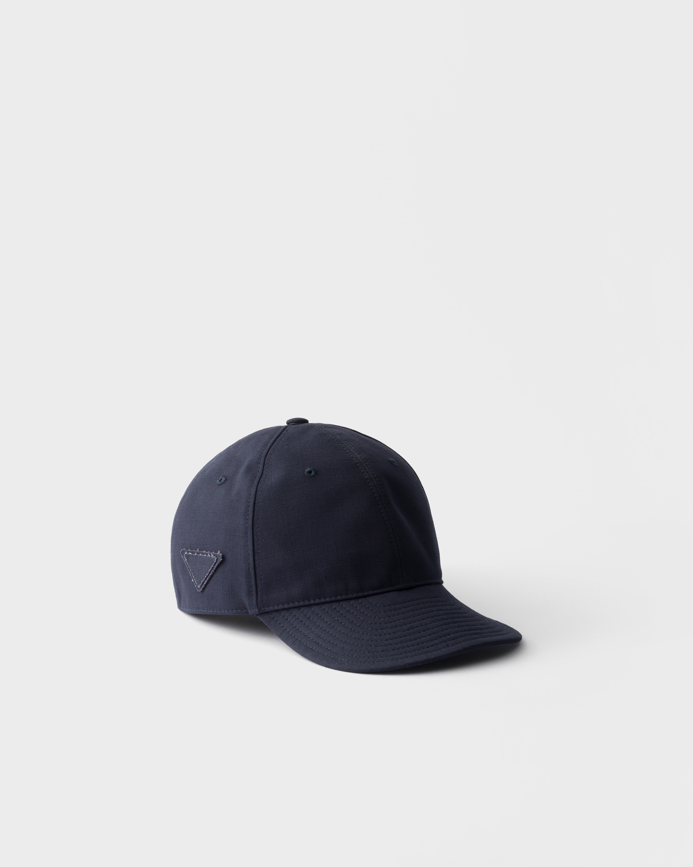 Casquette de baseball en tissu technique PRADA Bleu