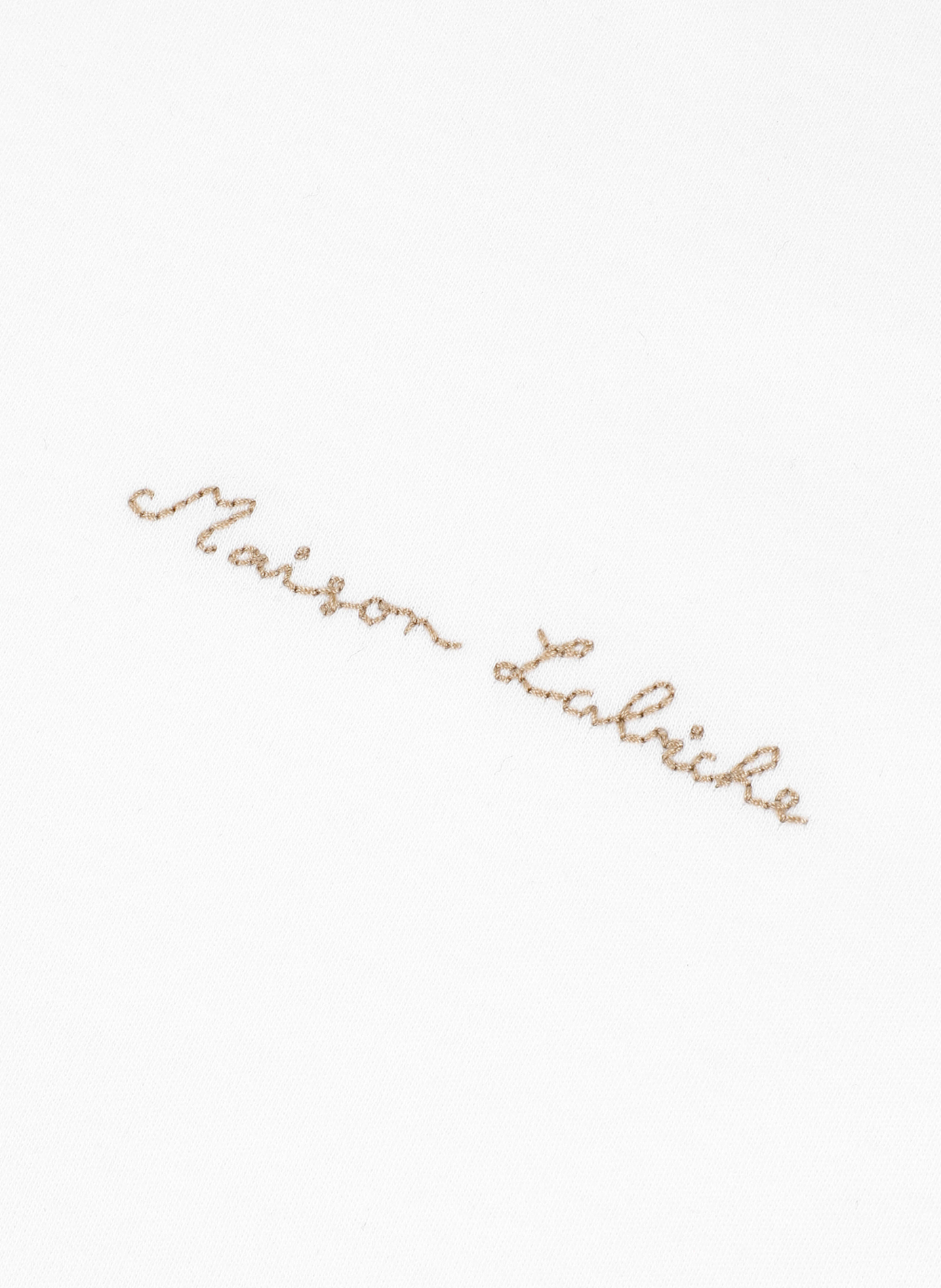 T-shirt Chassaigne MAISON LABICHE Blanc