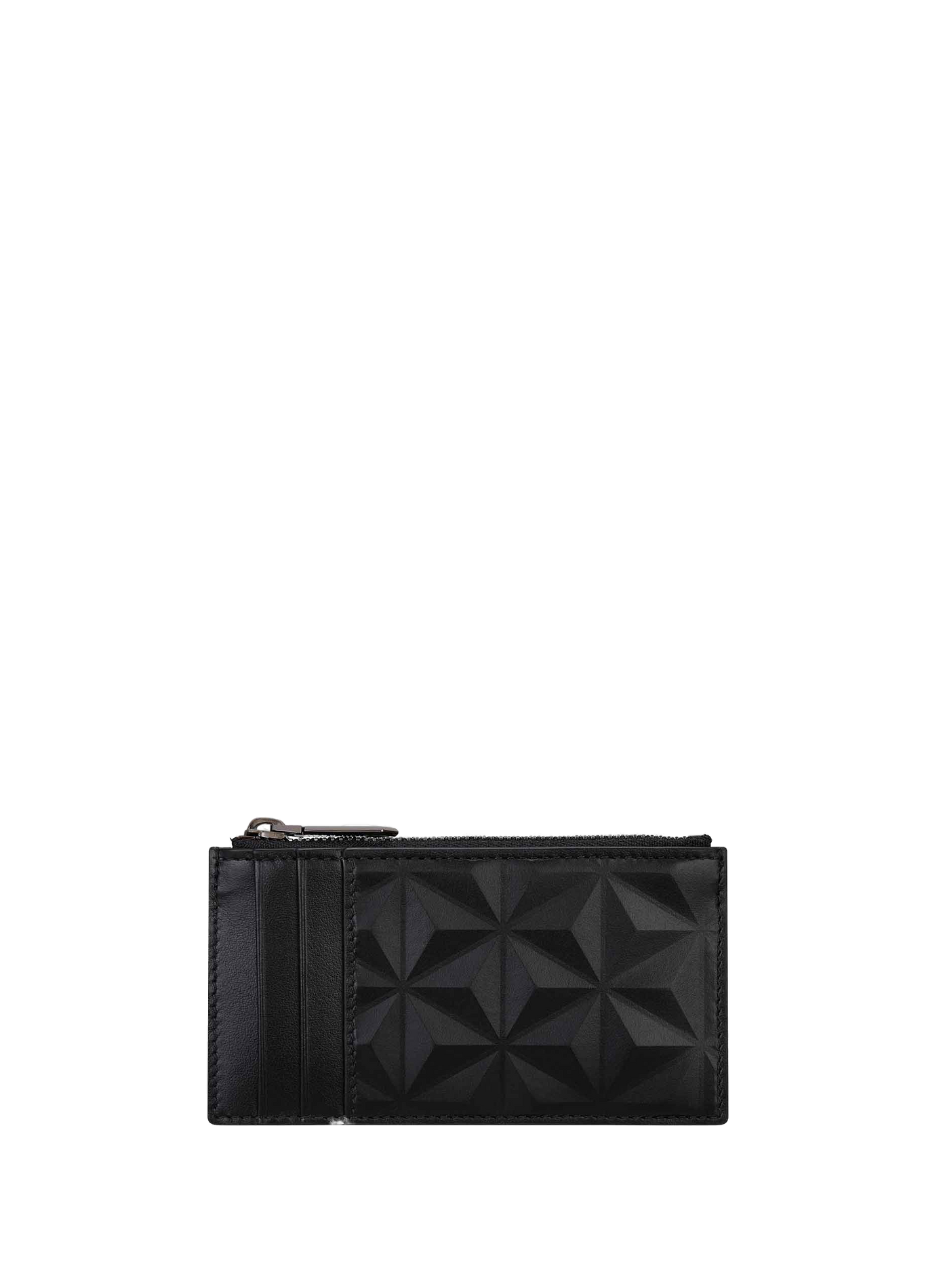 Leather zip-around card holder S.T. DUPONT Black