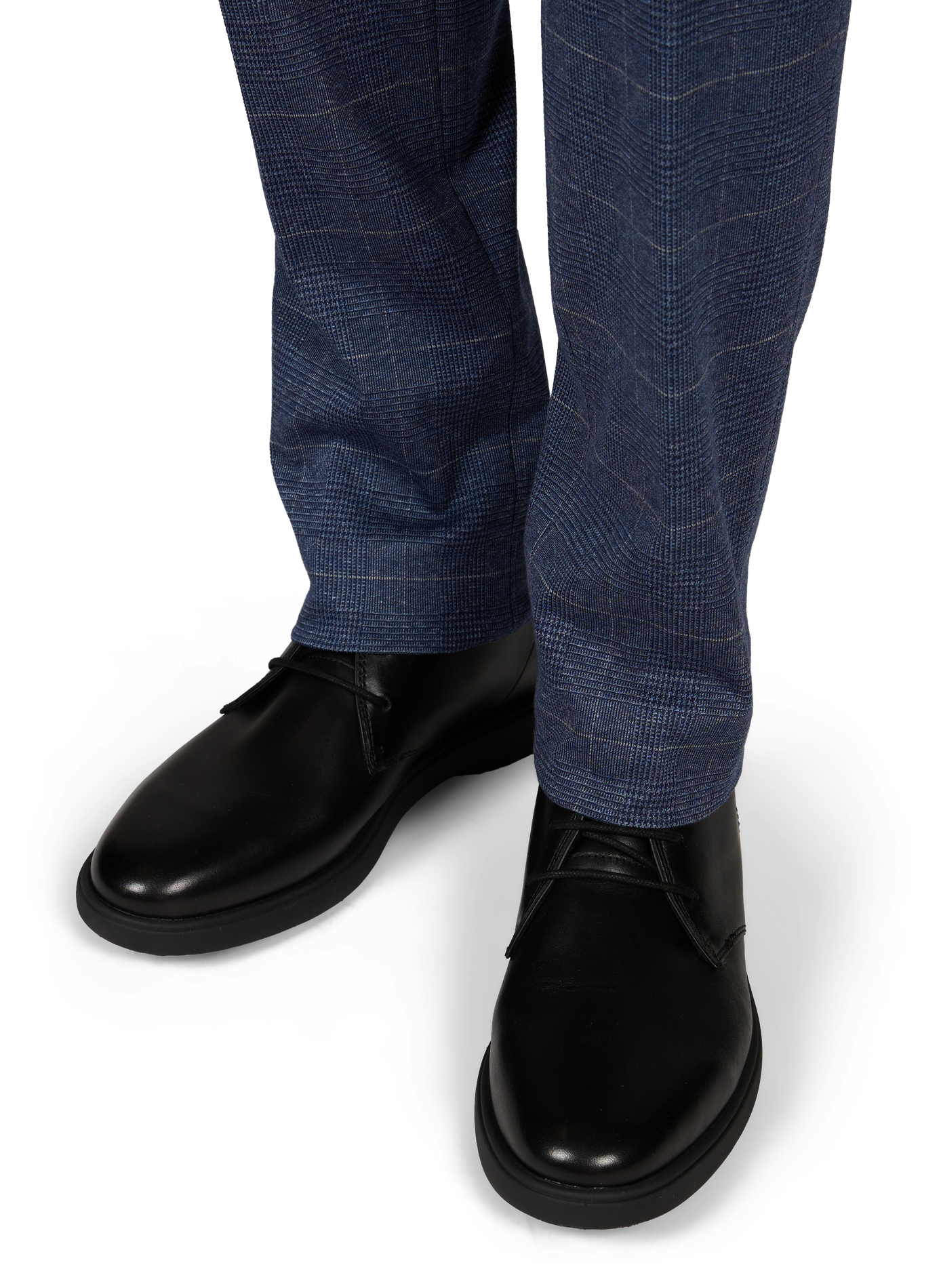Derbies en cuir de veau GEOX Noir