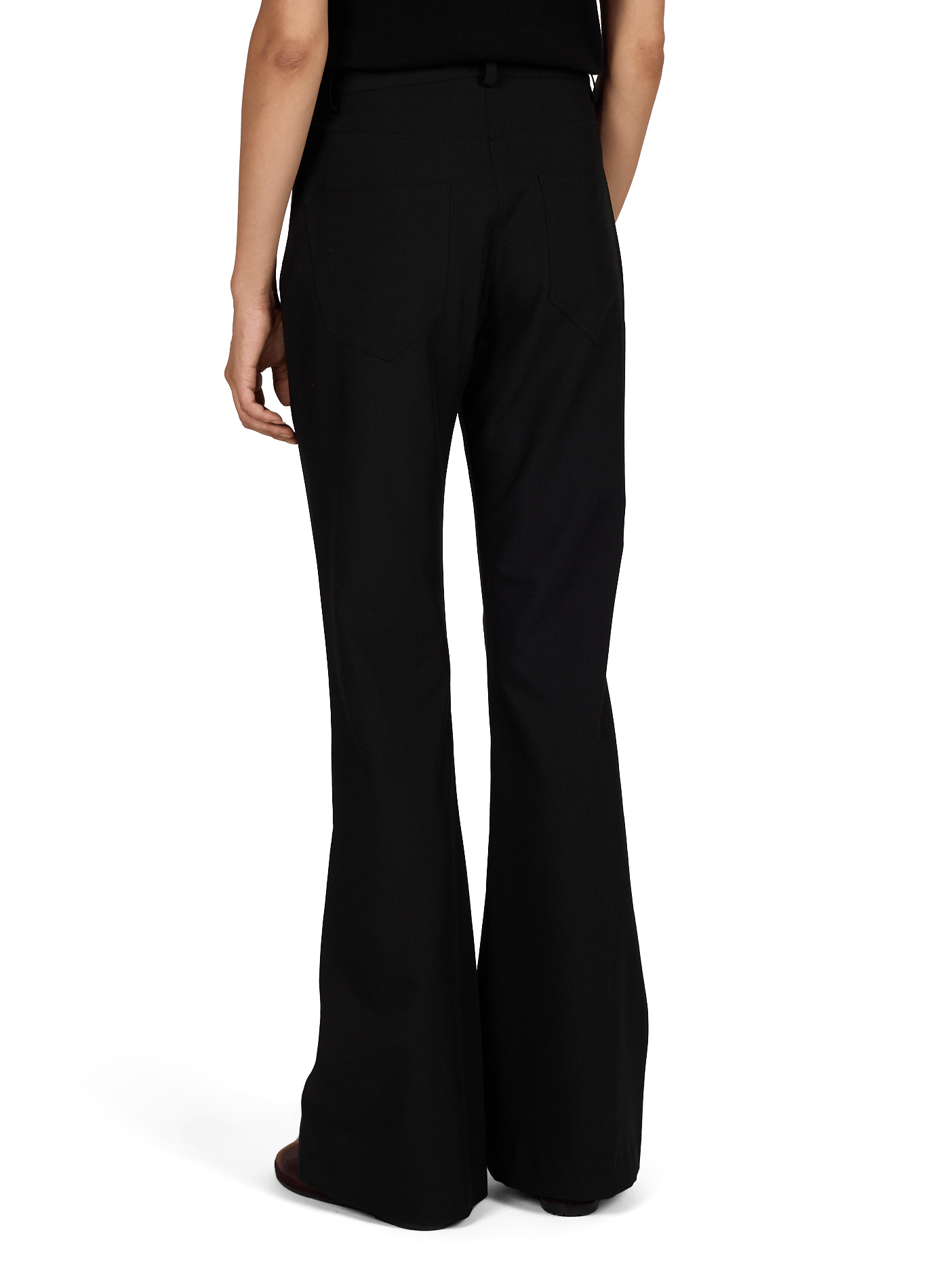 Pantalon flare ROTATE Noir
