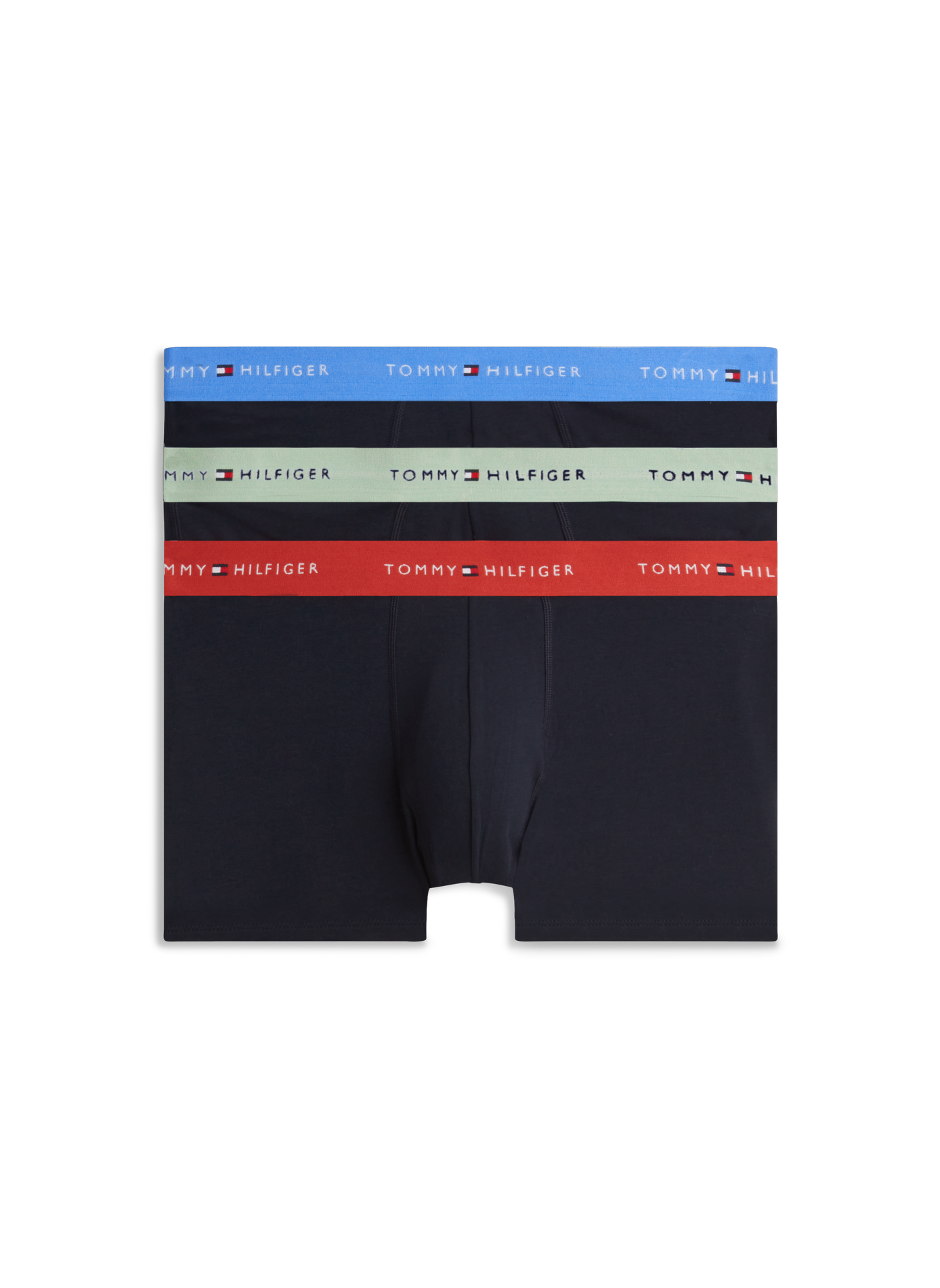 Lot de 3 boxers en coton mélangé  TOMMY HILFIGER Multicolore