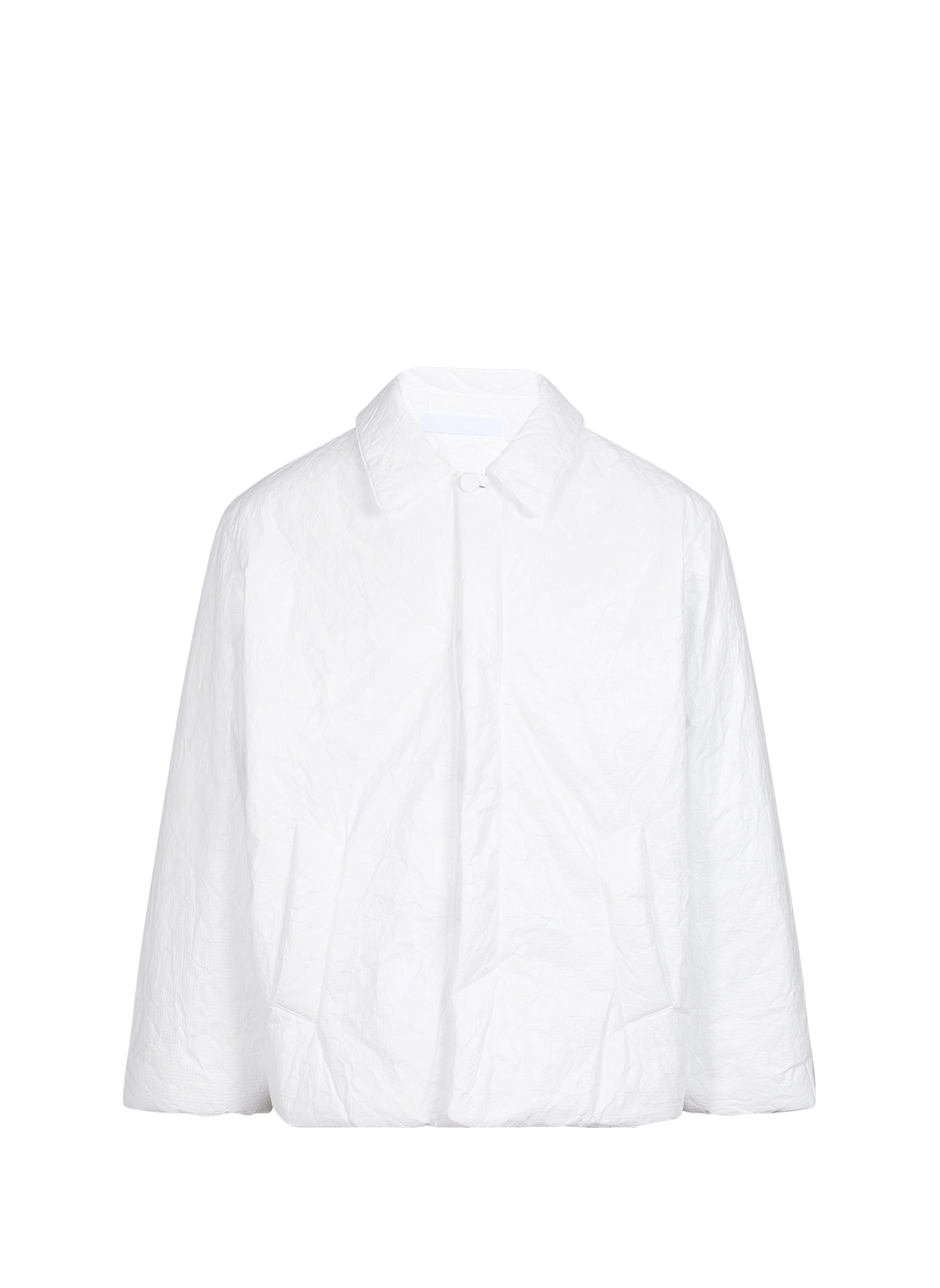 Textured technical fabric jacket ALAINPAUL White