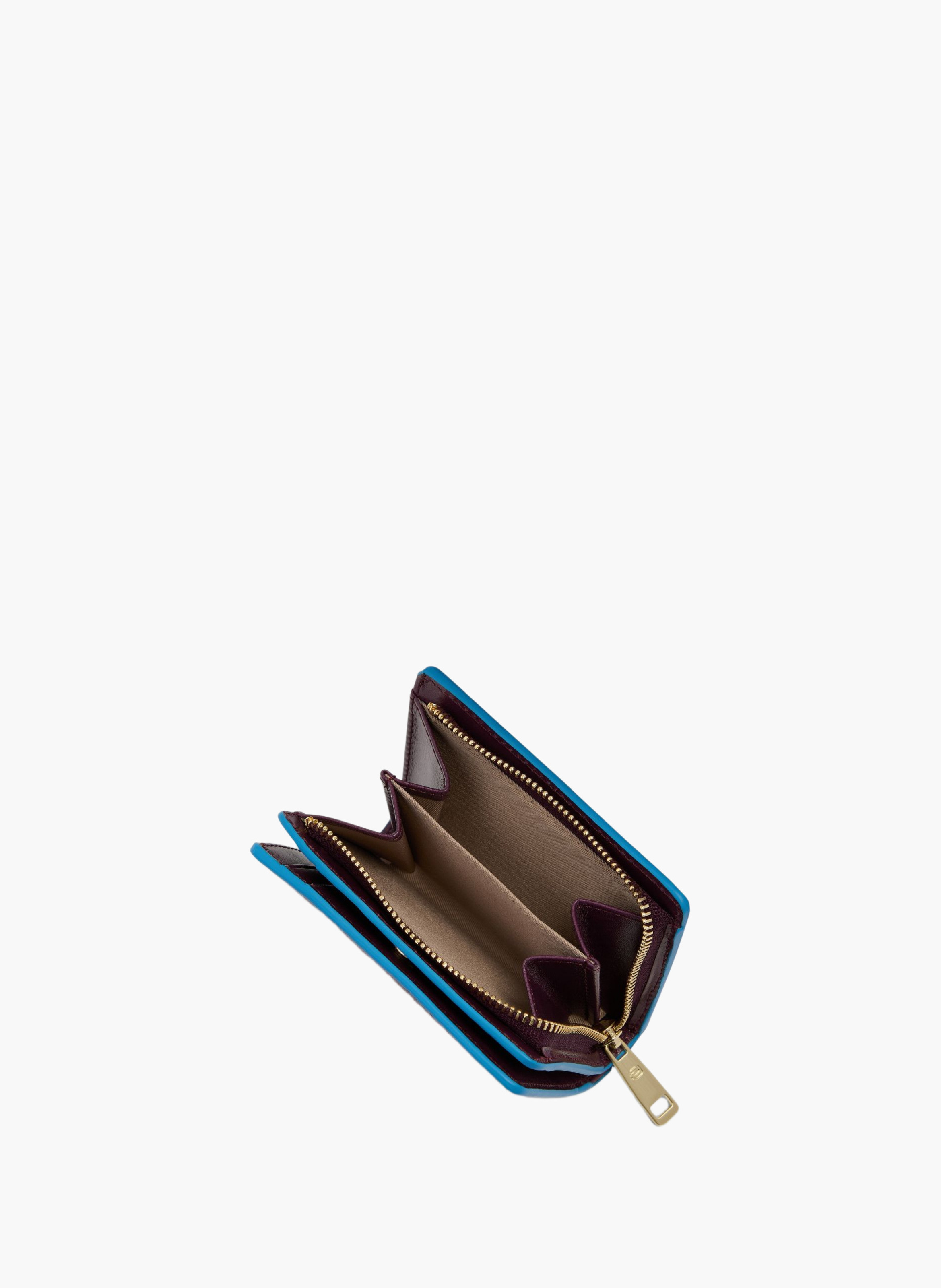 Portefeuille femme petit format PIQUADRO Rouge
