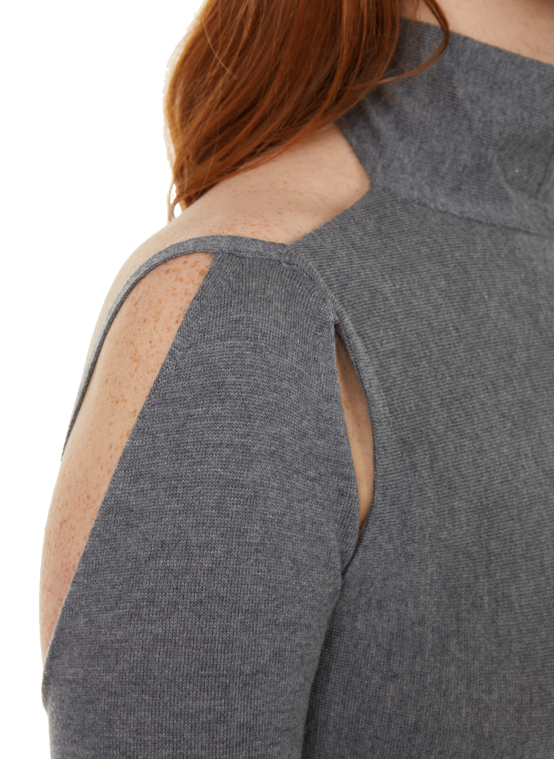 Cashmere top KHAITE Grey