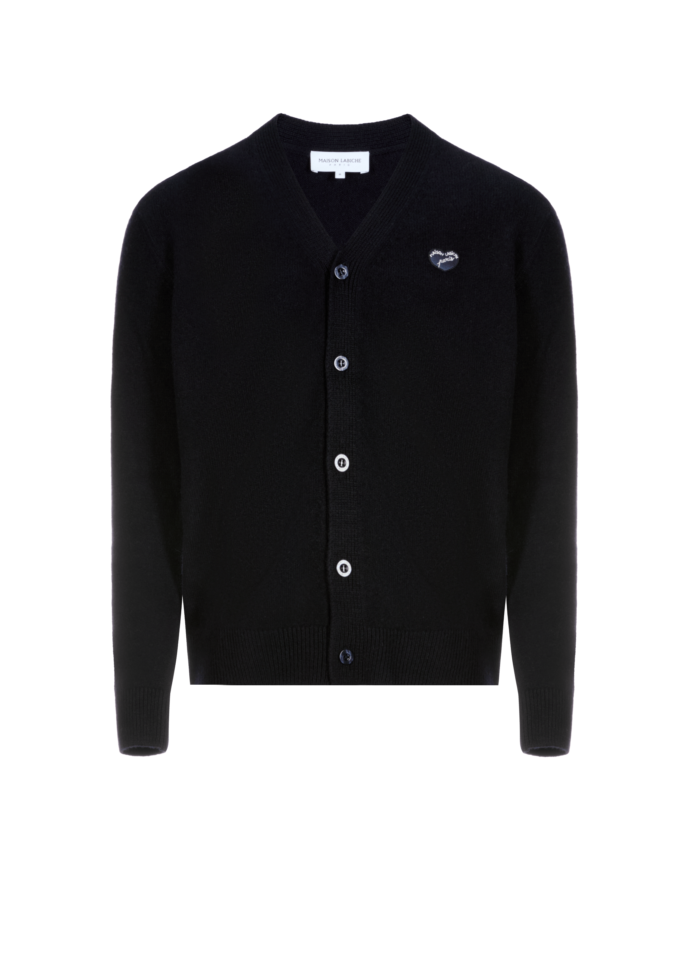 Cardigan en laine vierge  MAISON LABICHE Bleu
