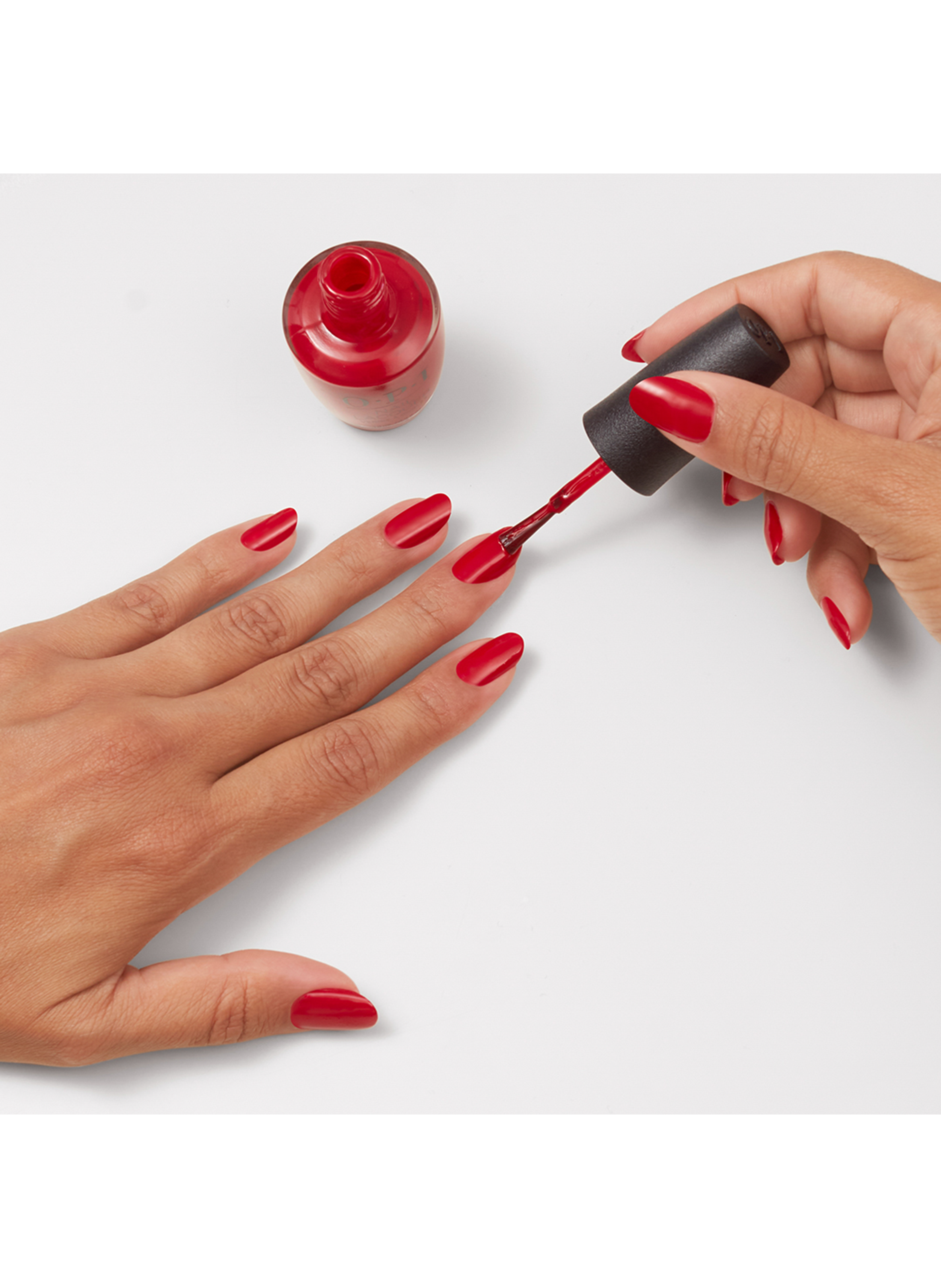 Nail Envy Big Apple Red - Strengthening Color Care OPI Rouge