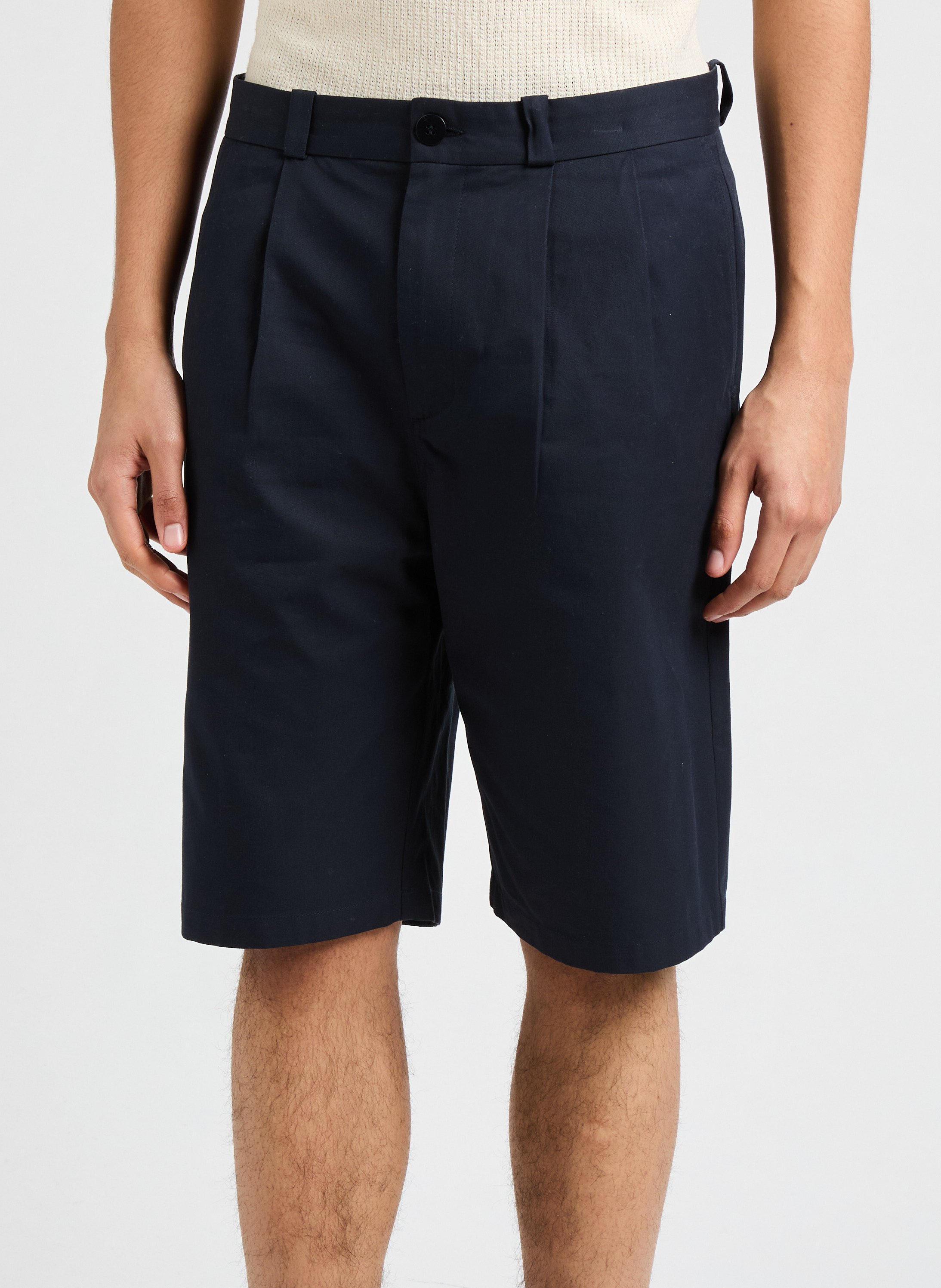 Short FOTON en coton SAISON 1865 Bleu