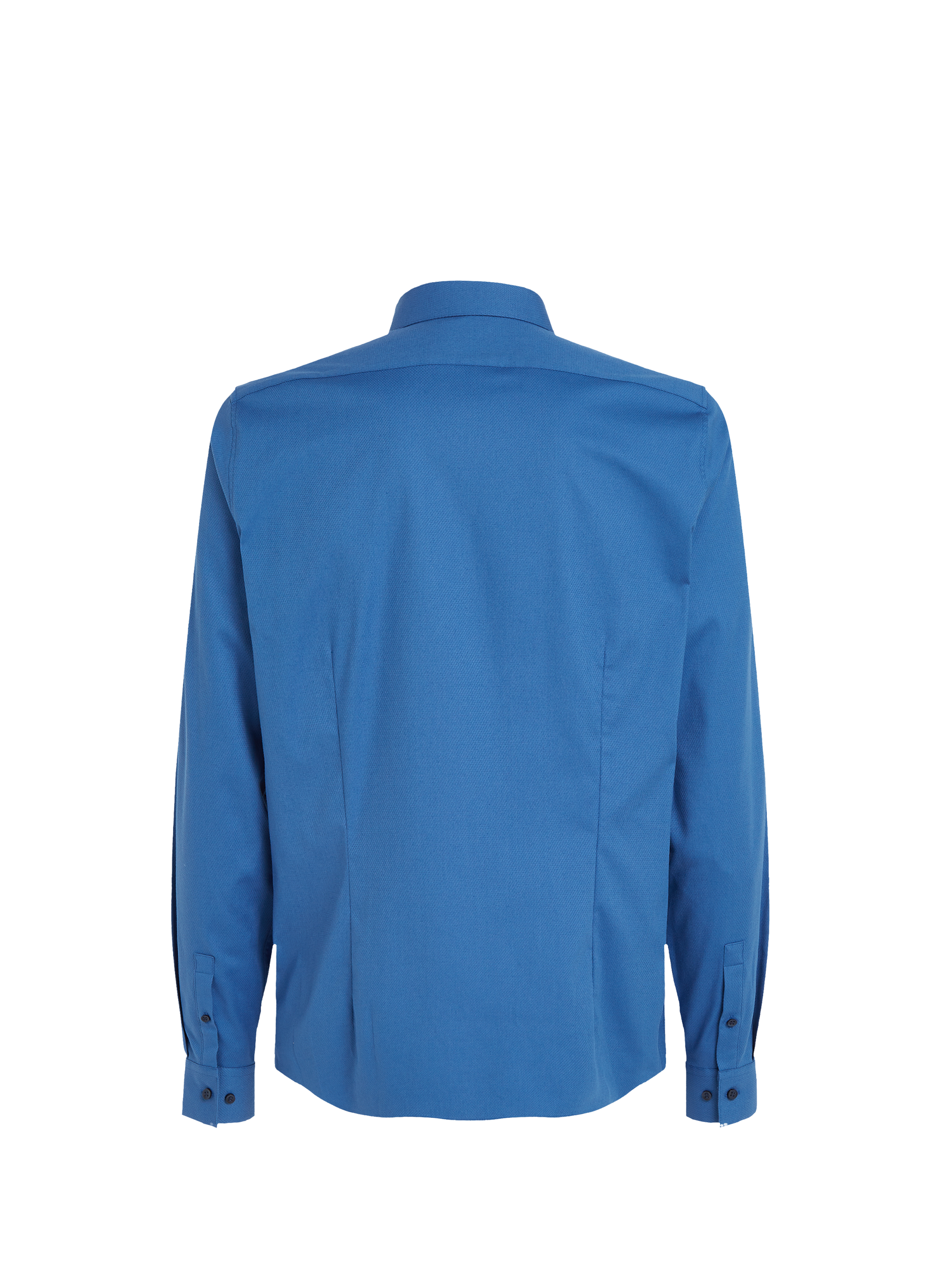 Chemise manches longues en coton mélangé CALVIN KLEIN Bleu